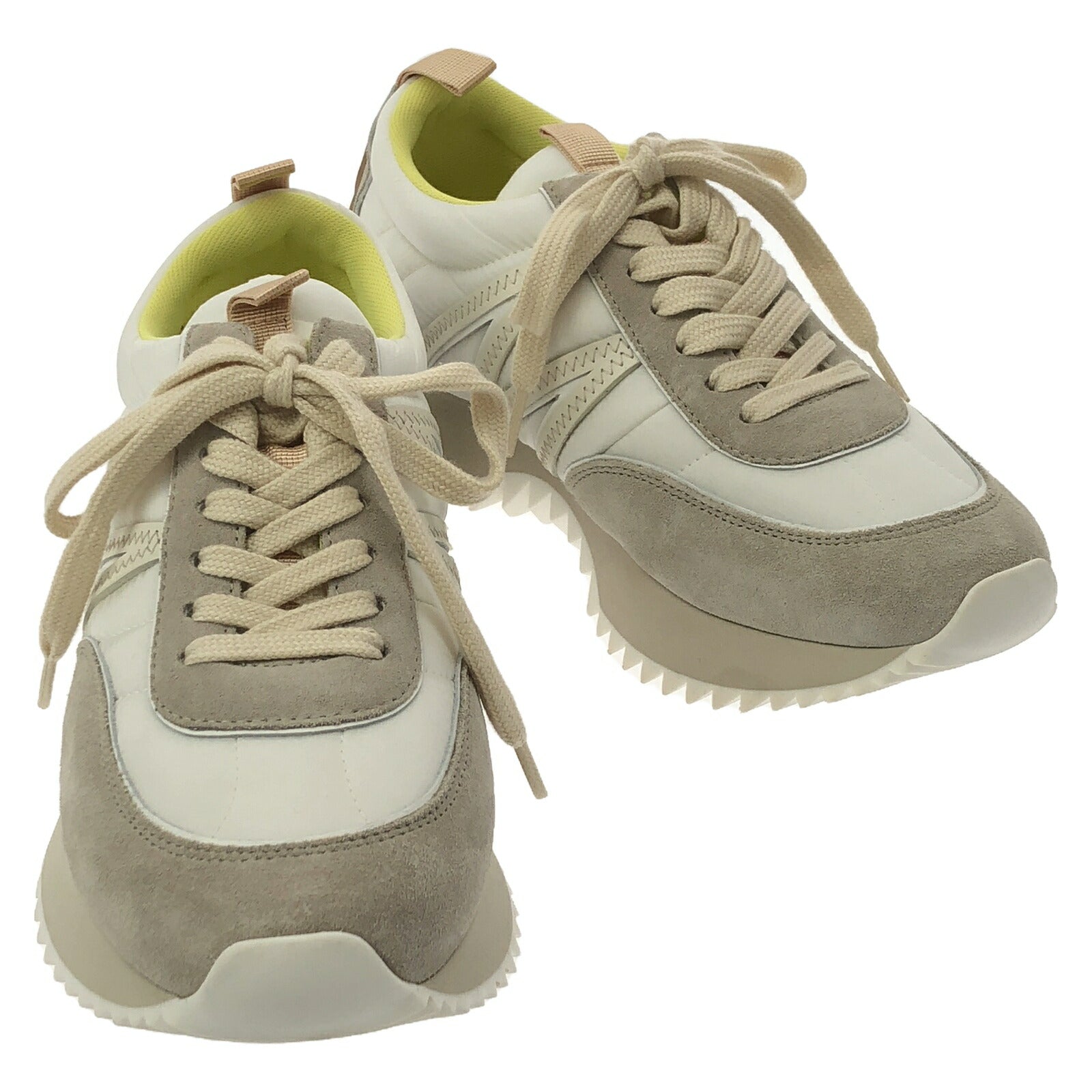 Moncler Leather Sneakers White 37.5