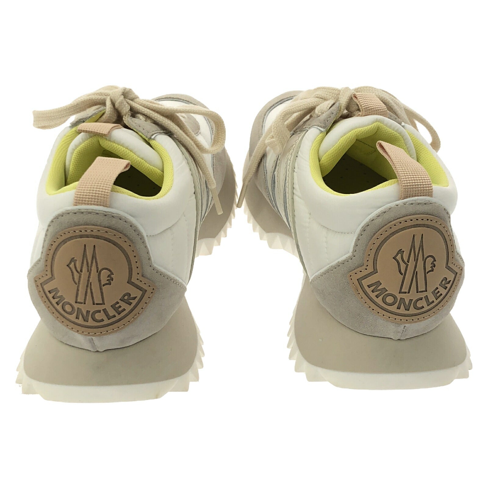 Moncler Leather Sneakers White 37.5