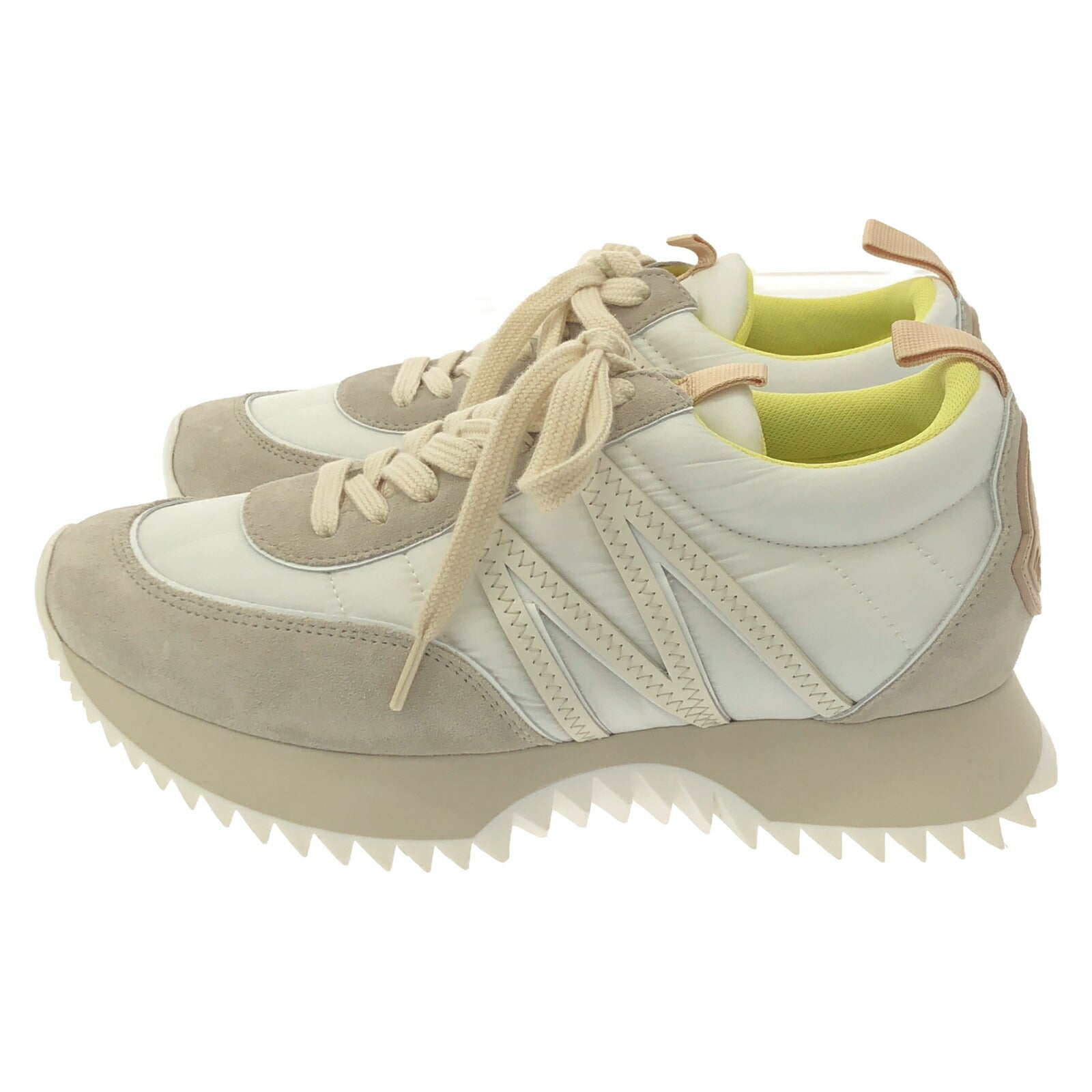 Moncler Leather Sneakers White 37.5