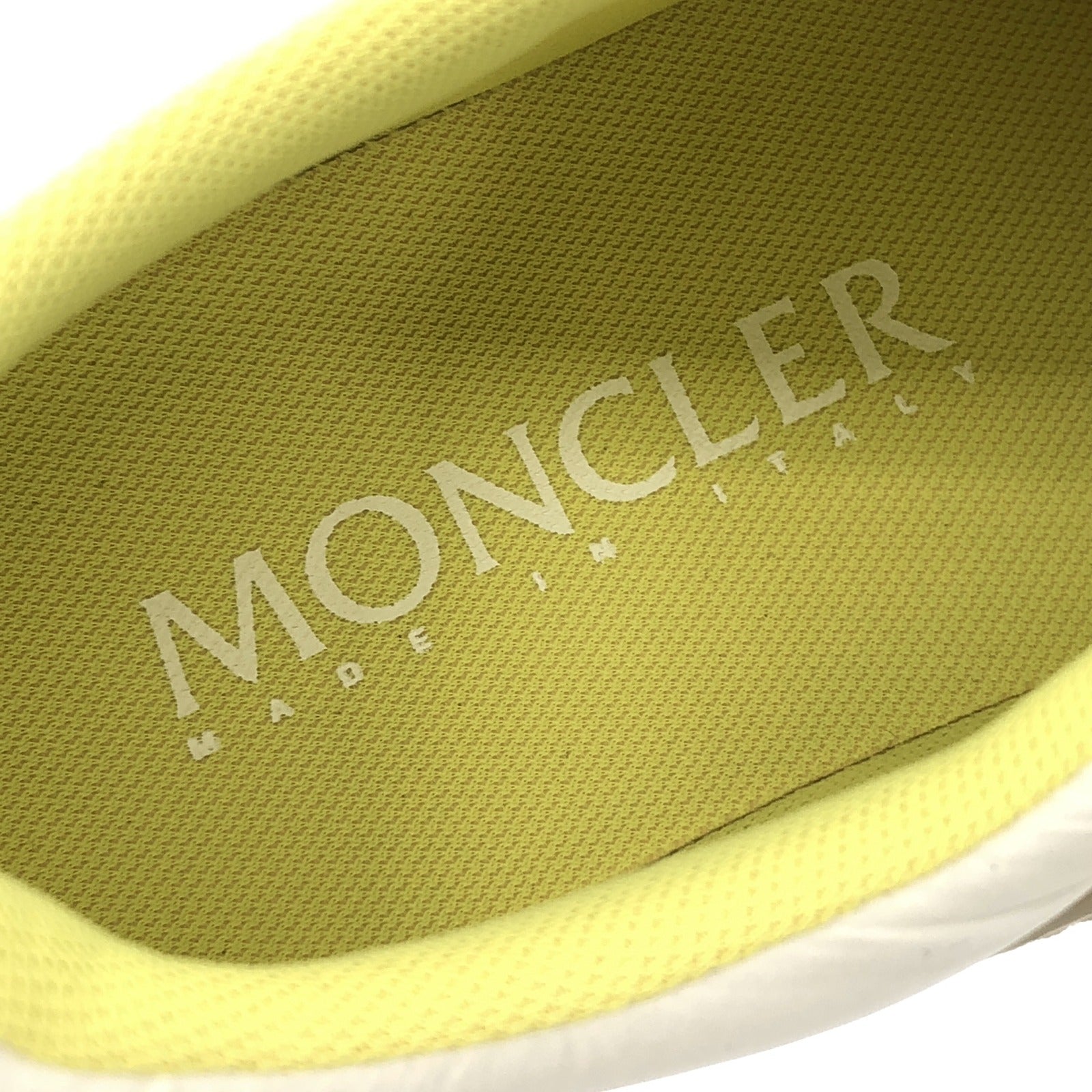 Moncler Leather Sneakers White 37.5