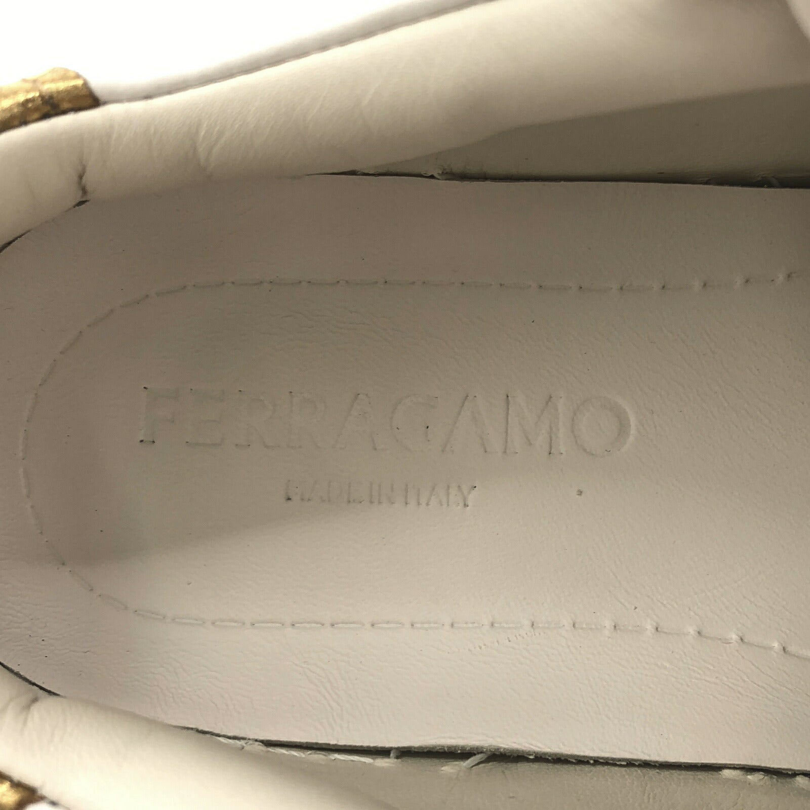 Salvatore Ferragamo Leather Sneakers