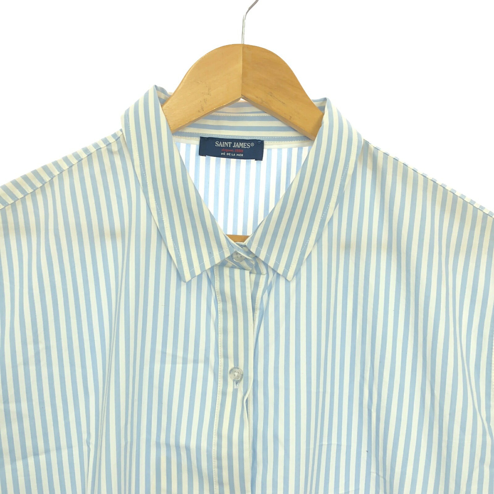 SAINT JAMES Cotton Short Sleeve Shirt 1567UZ48