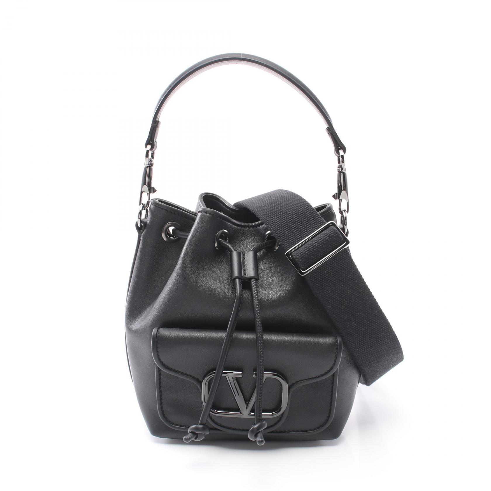 Valentino Loco Mini Satchel Leather Handbag