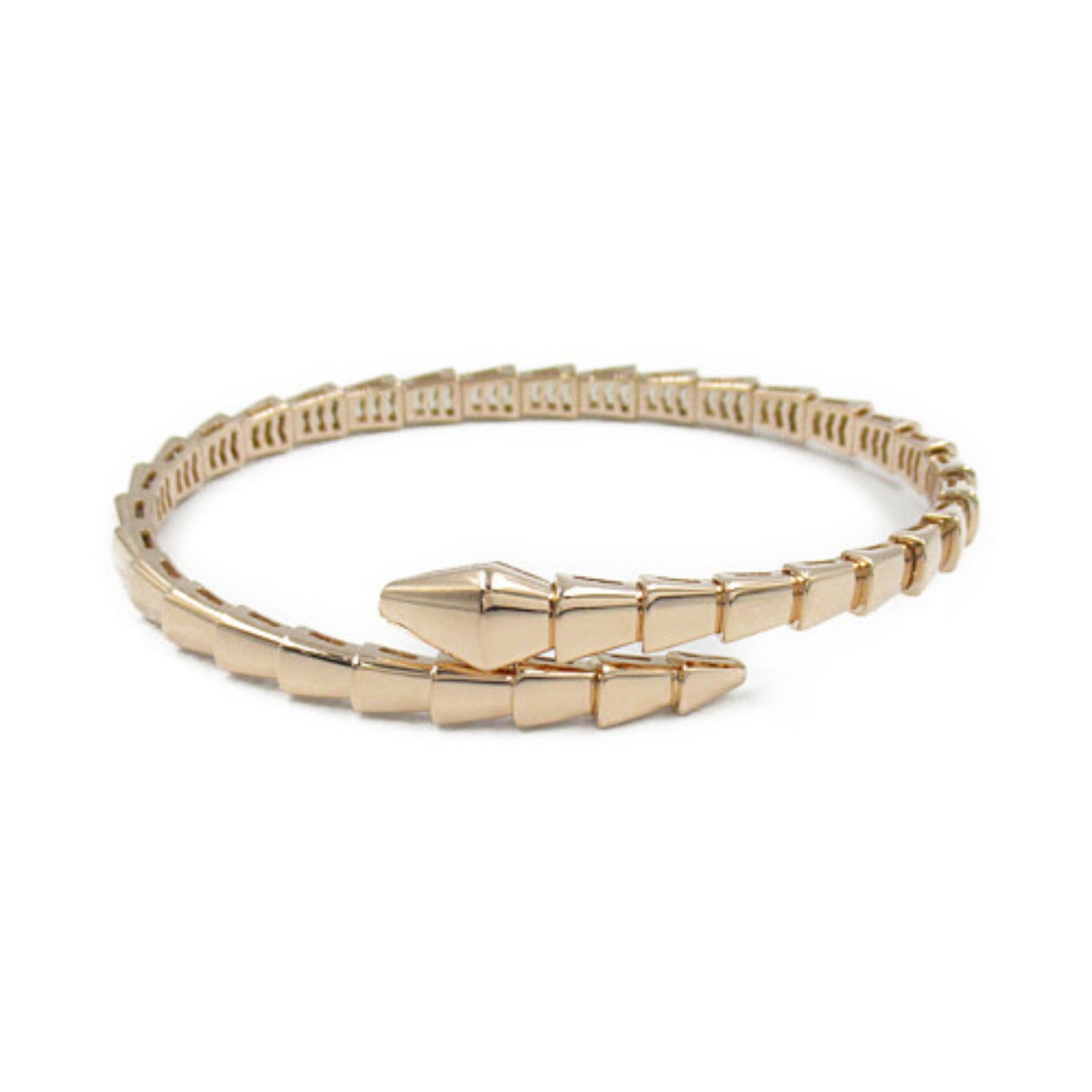 Bvlgari Serpenti Viper Bracelet K18PG Pink Gold