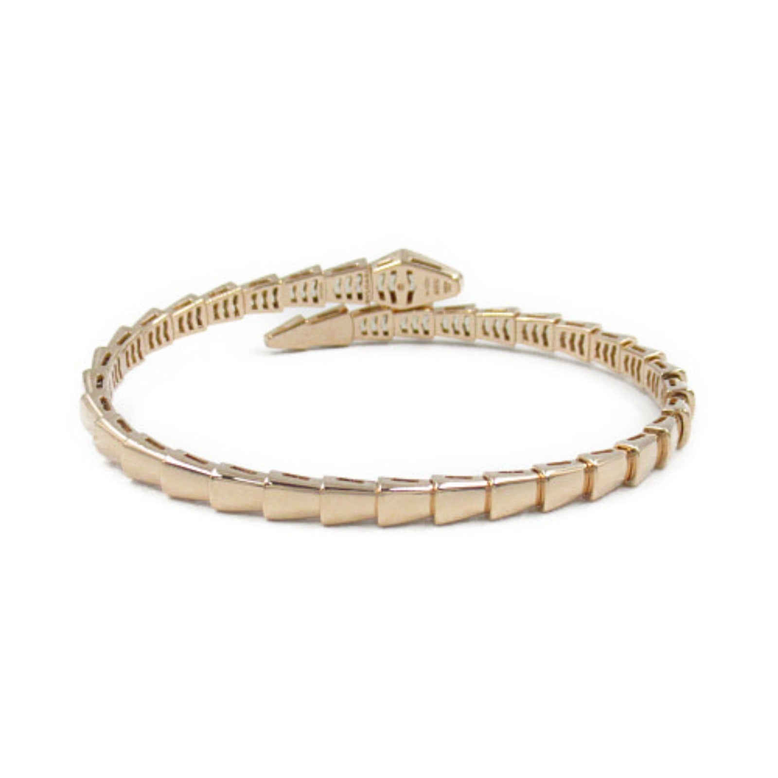 Bvlgari Serpenti Viper Bracelet K18PG Pink Gold