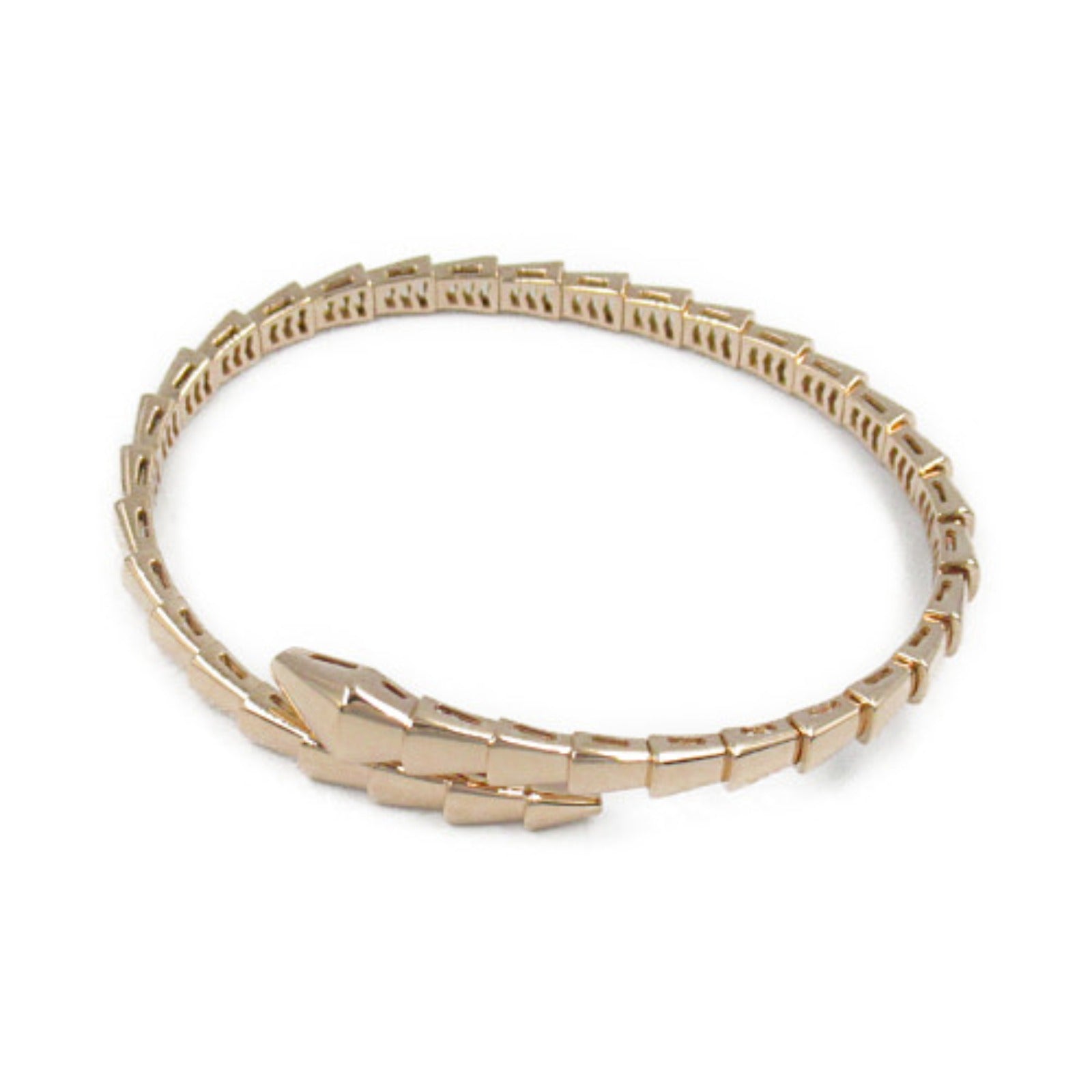 Bvlgari Serpenti Viper Bracelet K18PG Pink Gold