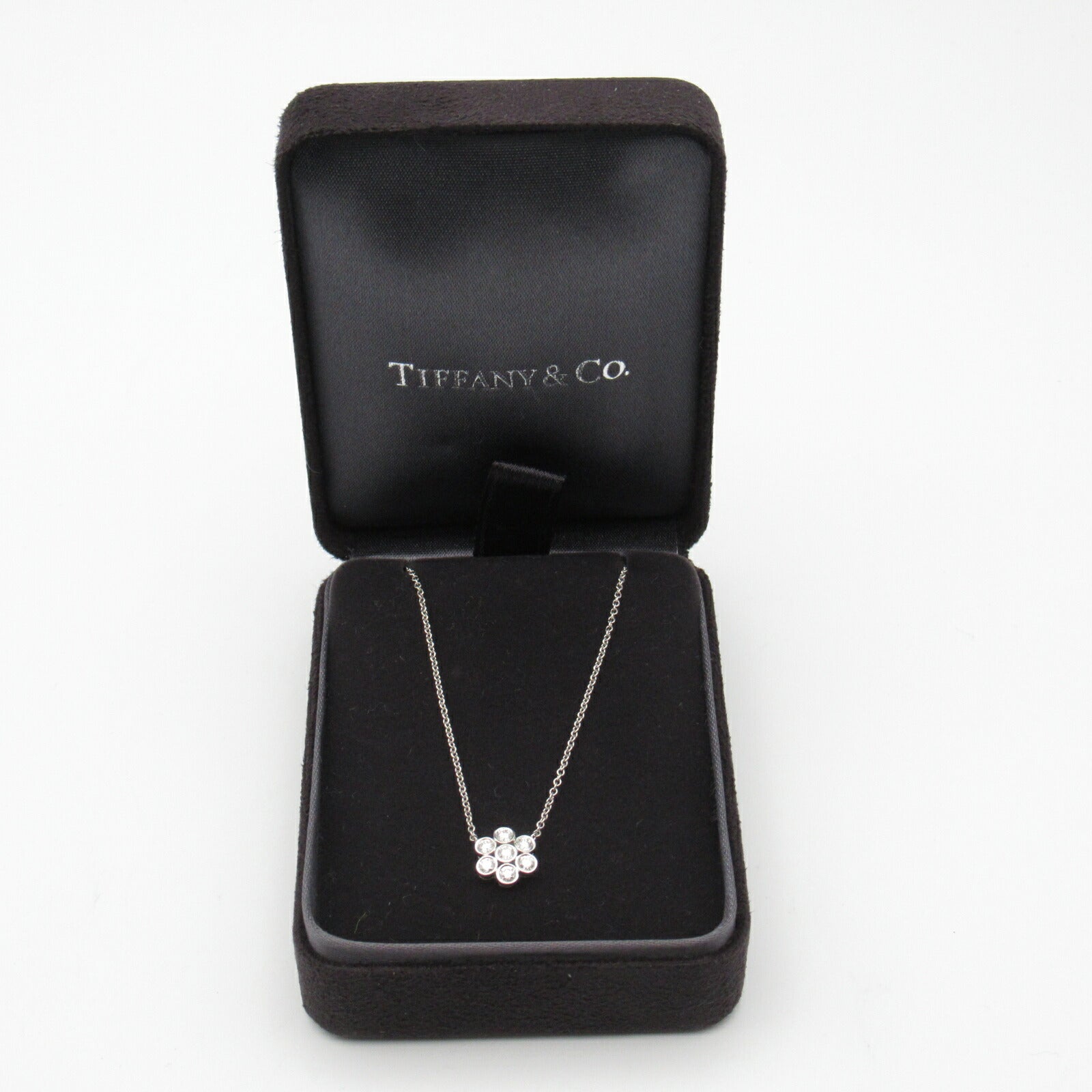 Tiffany & Co Garden Flower Diamond Necklace Platinum