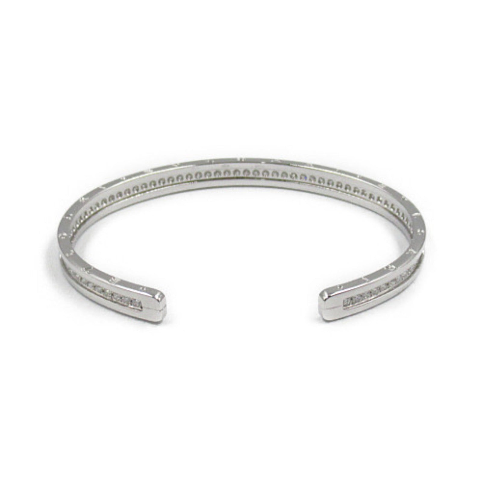 Bvlgari Open Bracelet K18WG Diamond