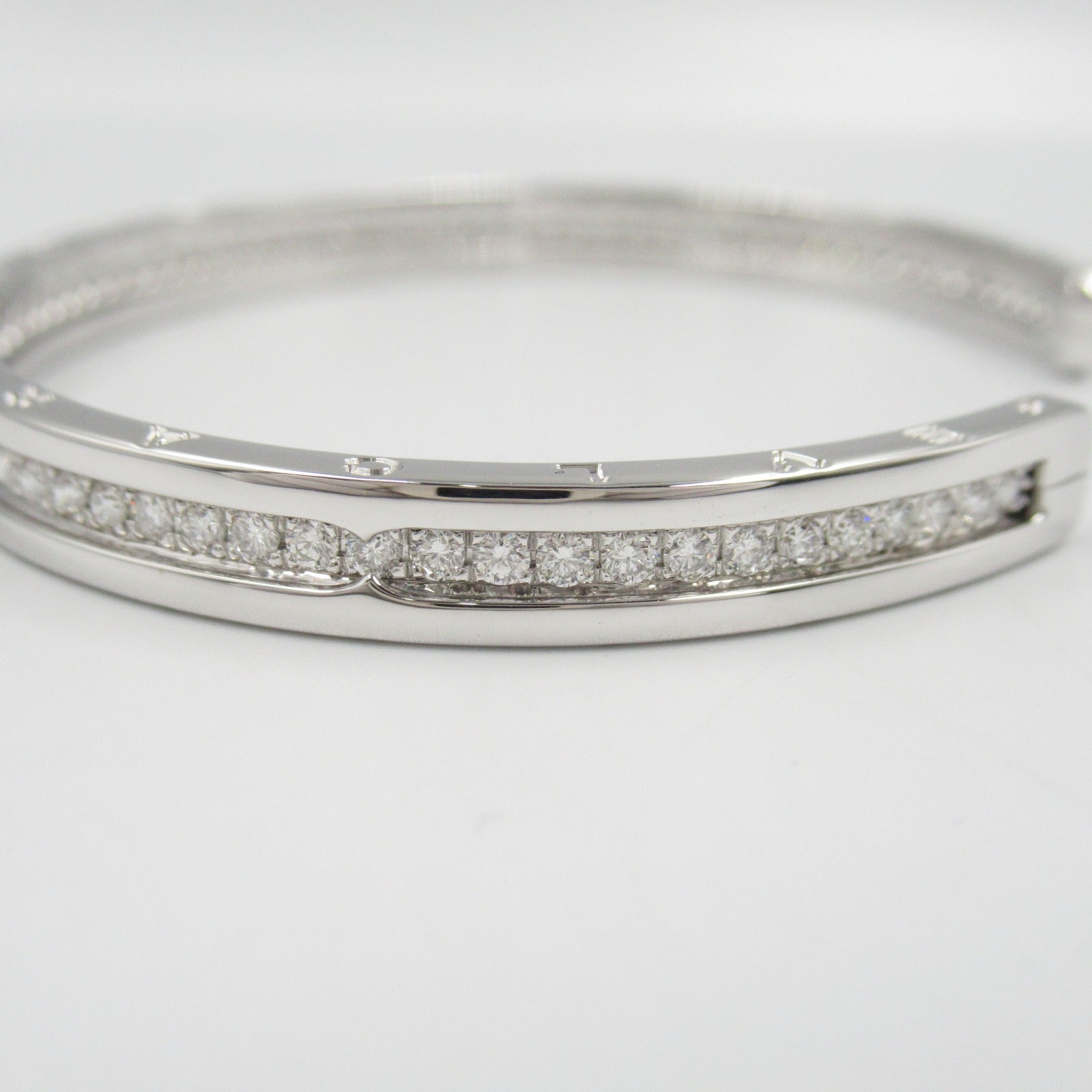 Bvlgari Open Bracelet K18WG Diamond