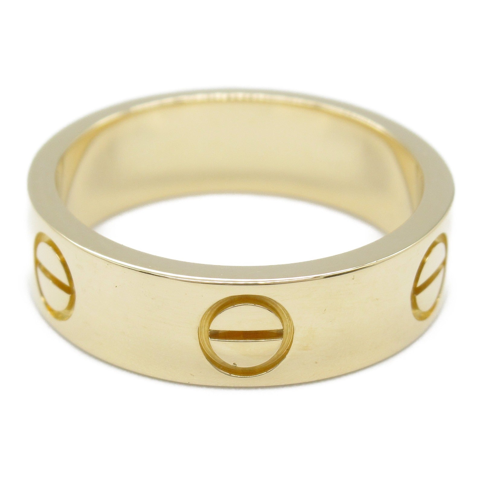 Cartier Love Ring K18 Yellow Gold Jewelry