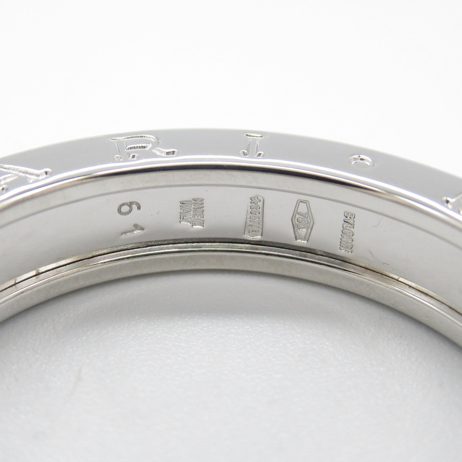 Bvlgari B-zero1 XS Ring K18WG White Gold