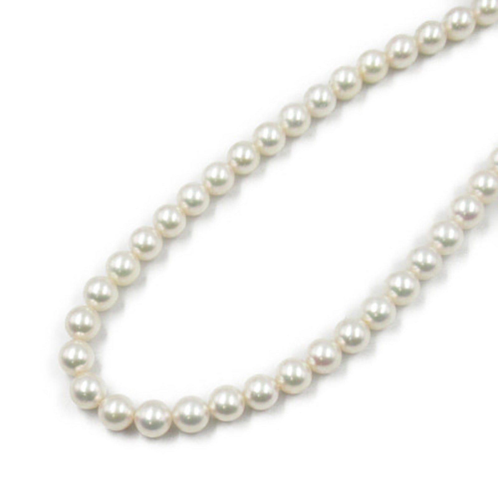 Tasaki Akoya Pearl Necklace K14WG Jewelry