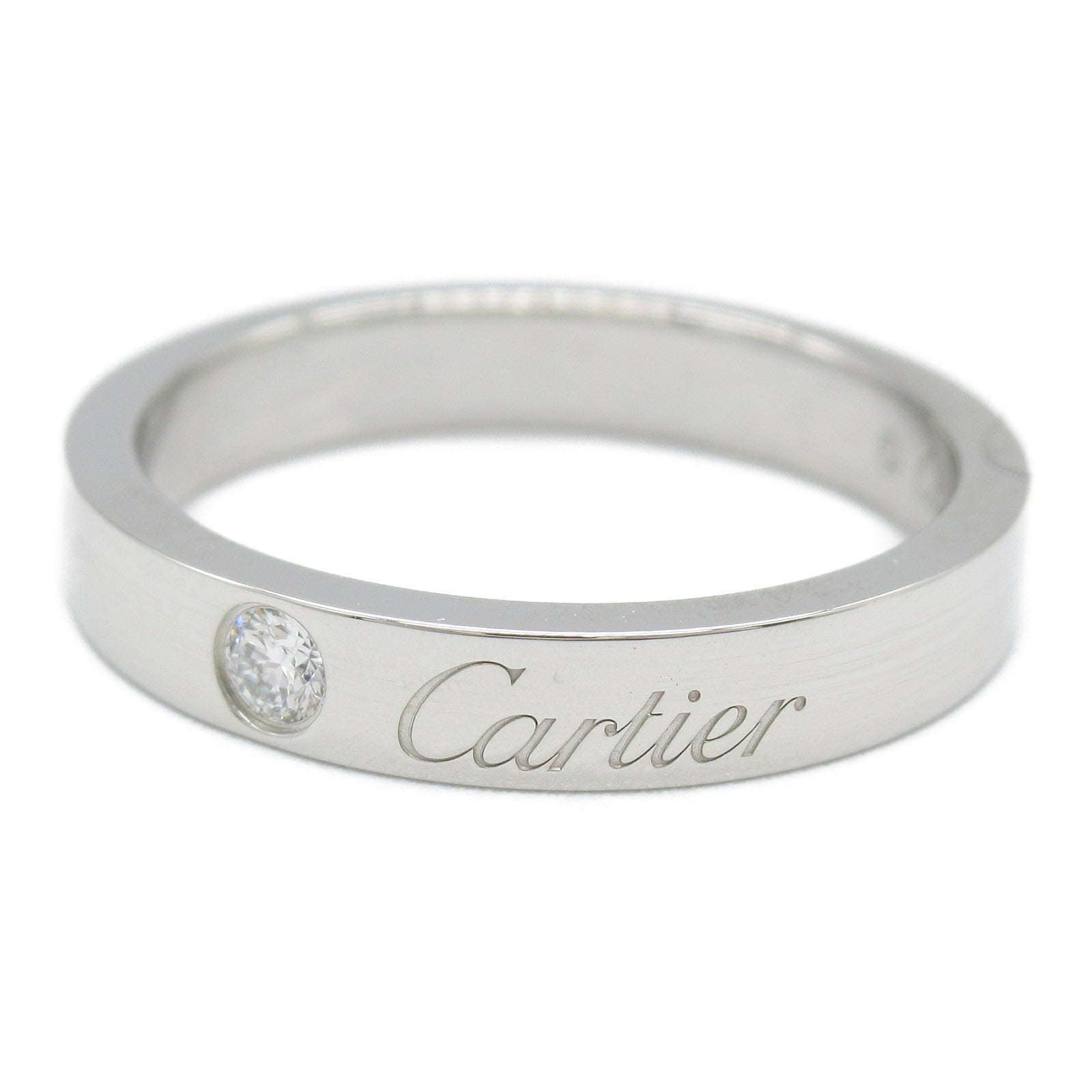 Cartier Pt950 Platinum Diamond Wedding Ring