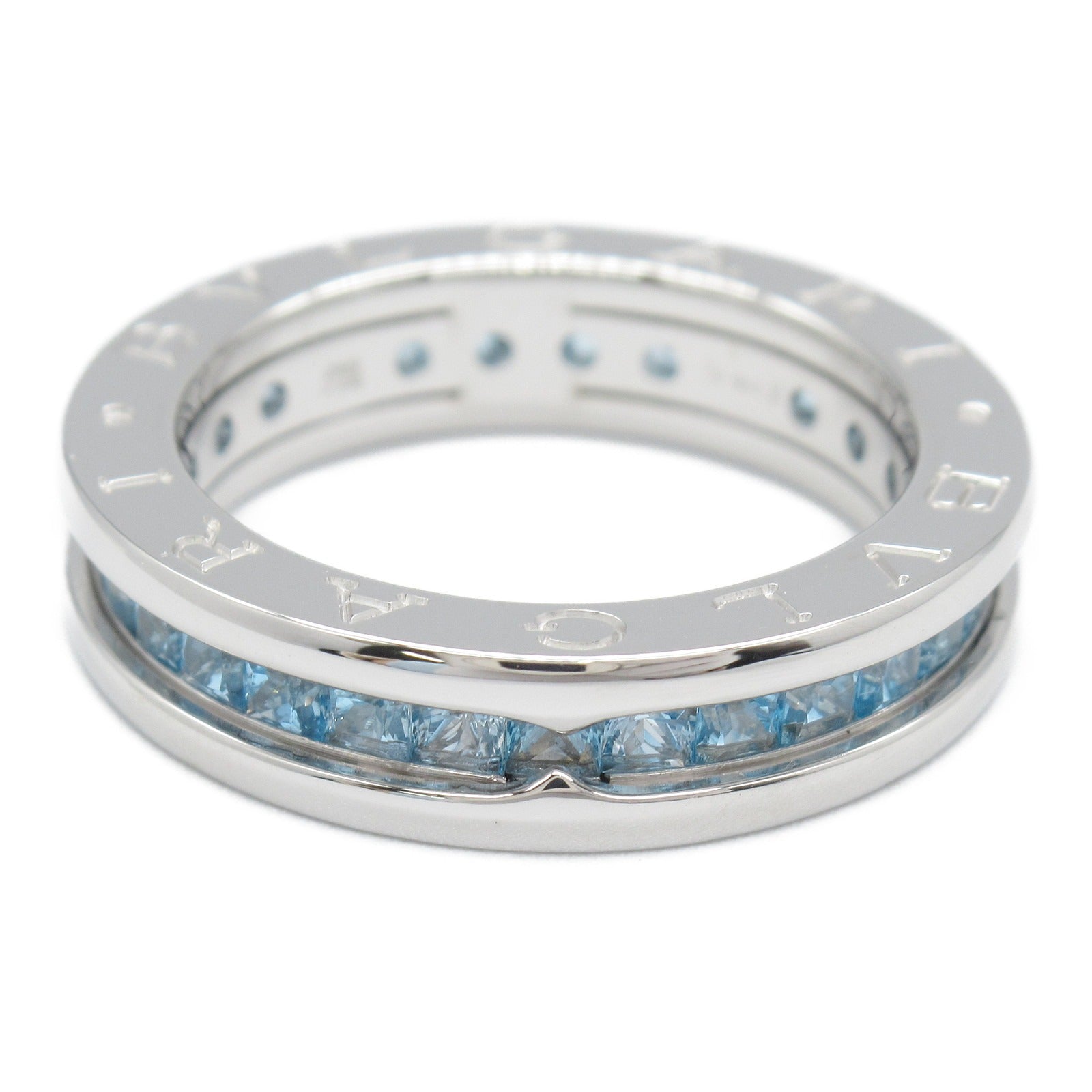 Bvlgari B-zero1 Blue Topaz Ring K18WG