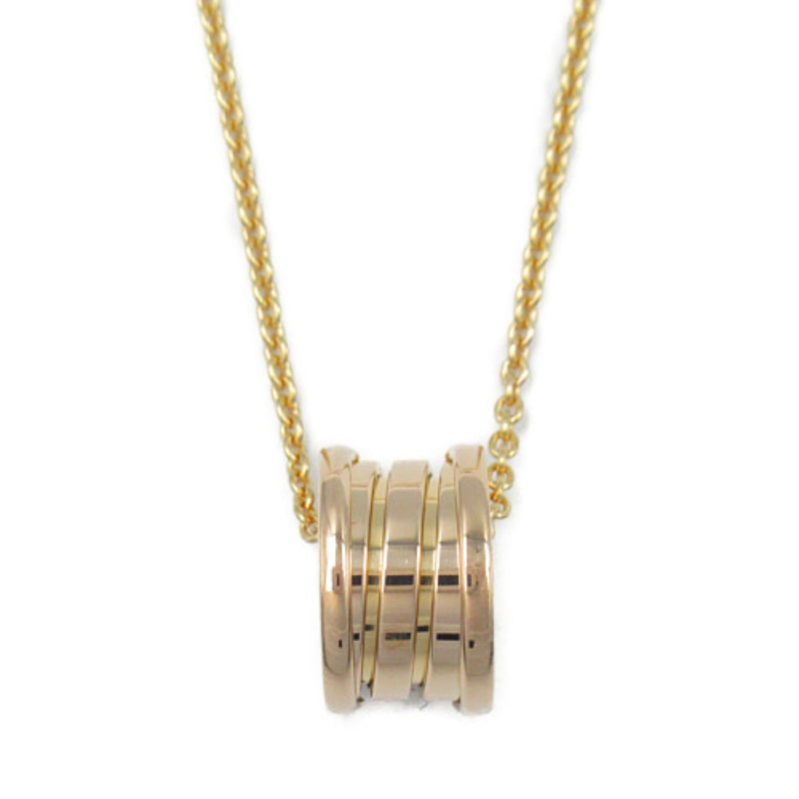 Bvlgari B-zero1 Necklace K18PG Pink Gold