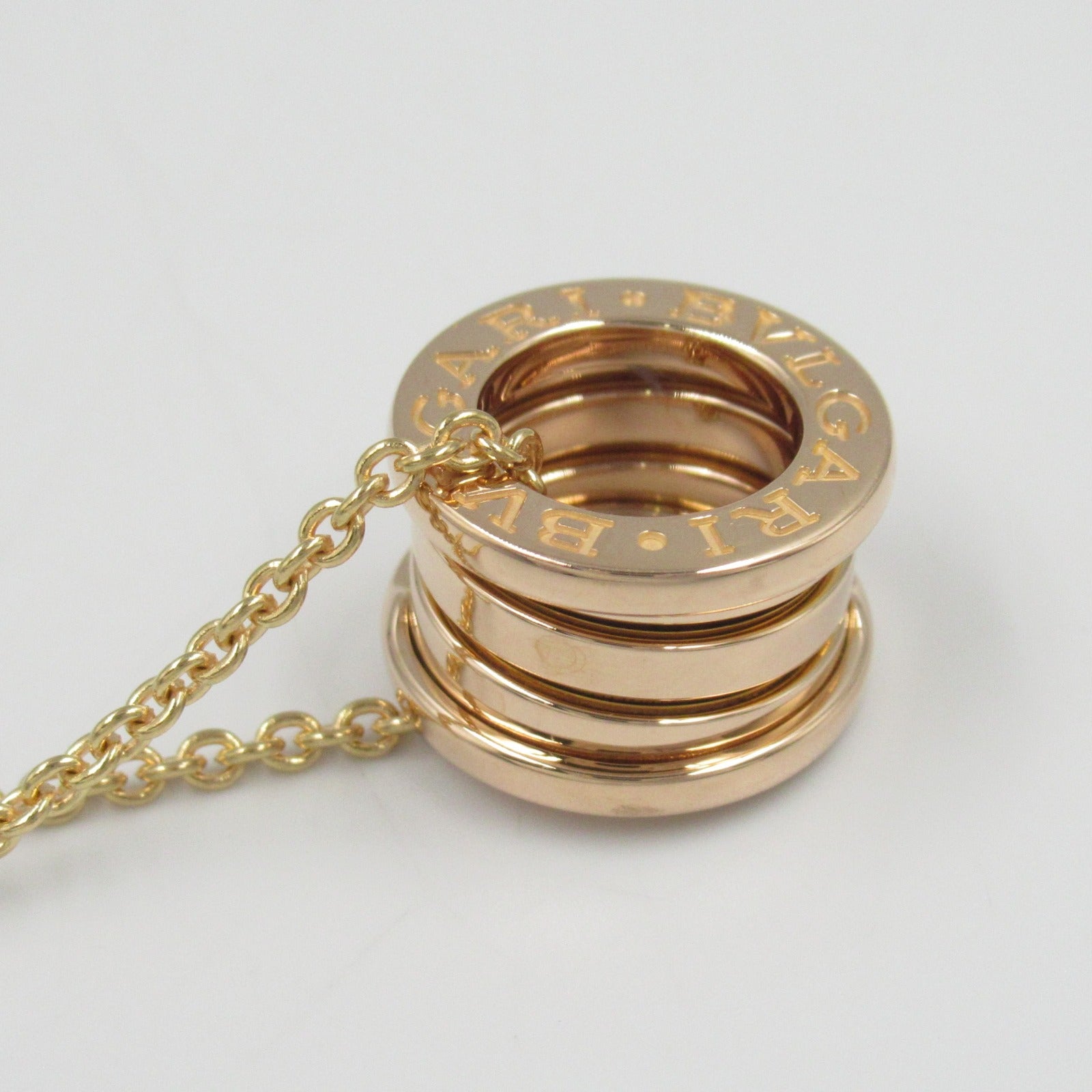 Bvlgari B-zero1 Necklace K18PG Pink Gold