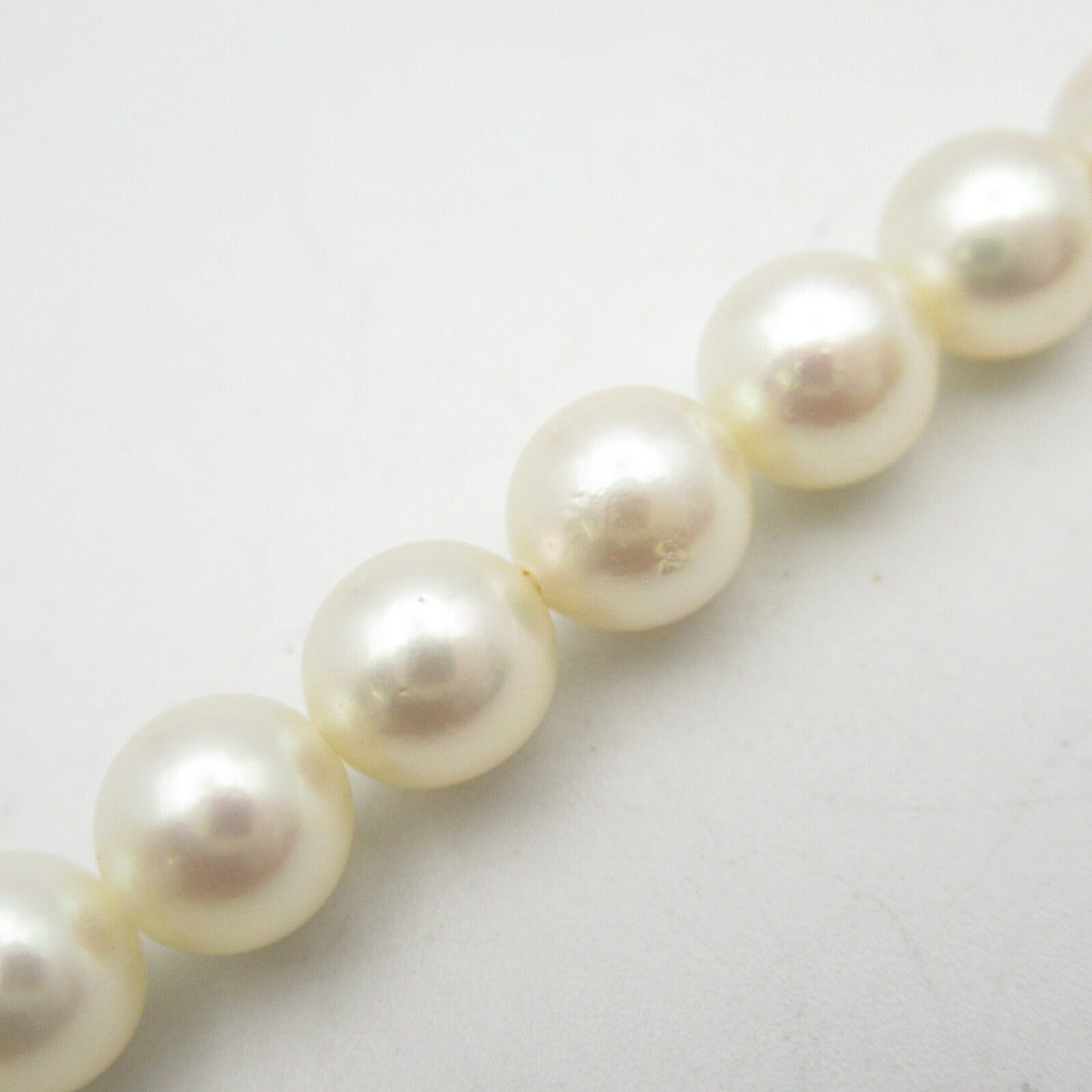 Tasaki Akoya Pearl Silver Necklace