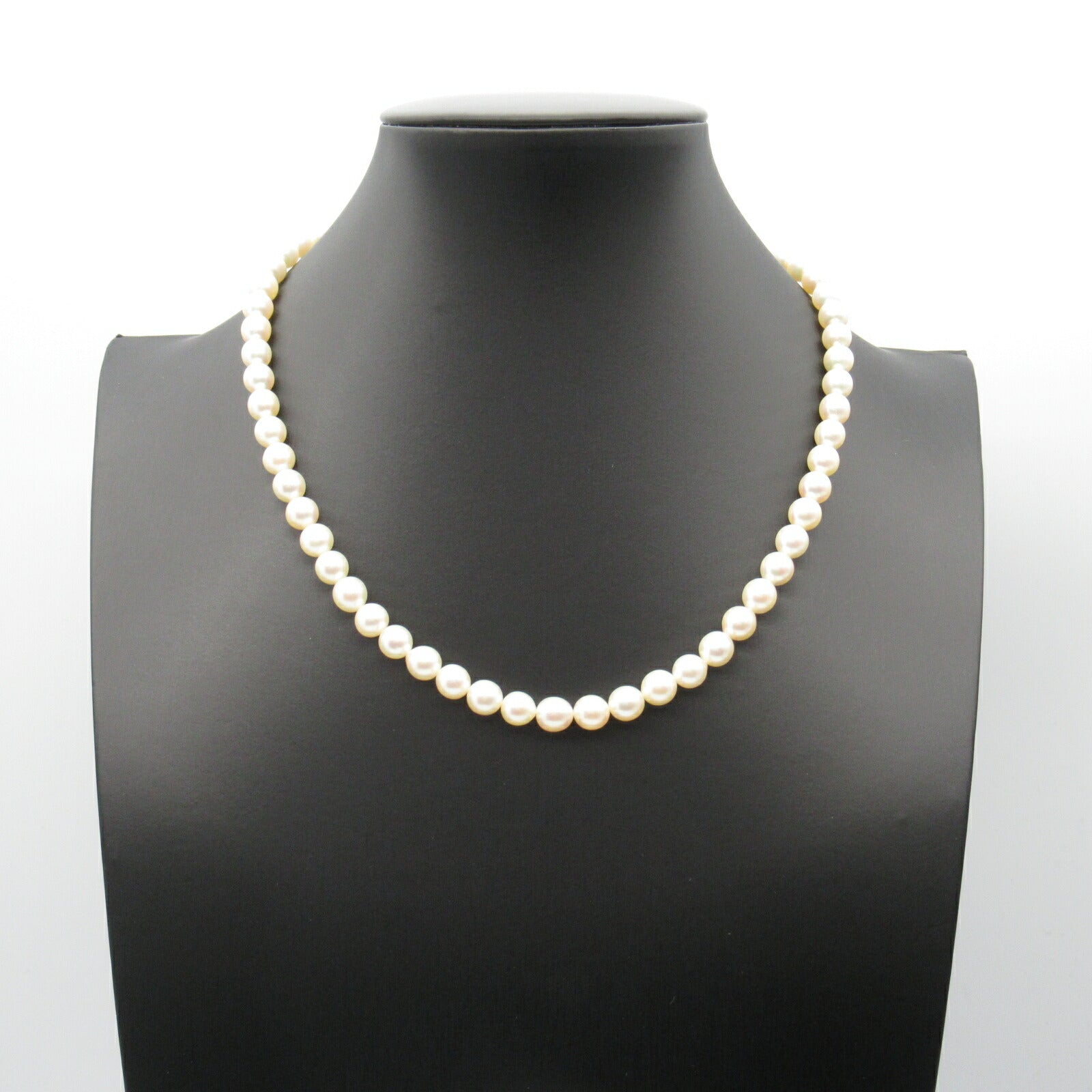 Tasaki Akoya Pearl Silver Necklace