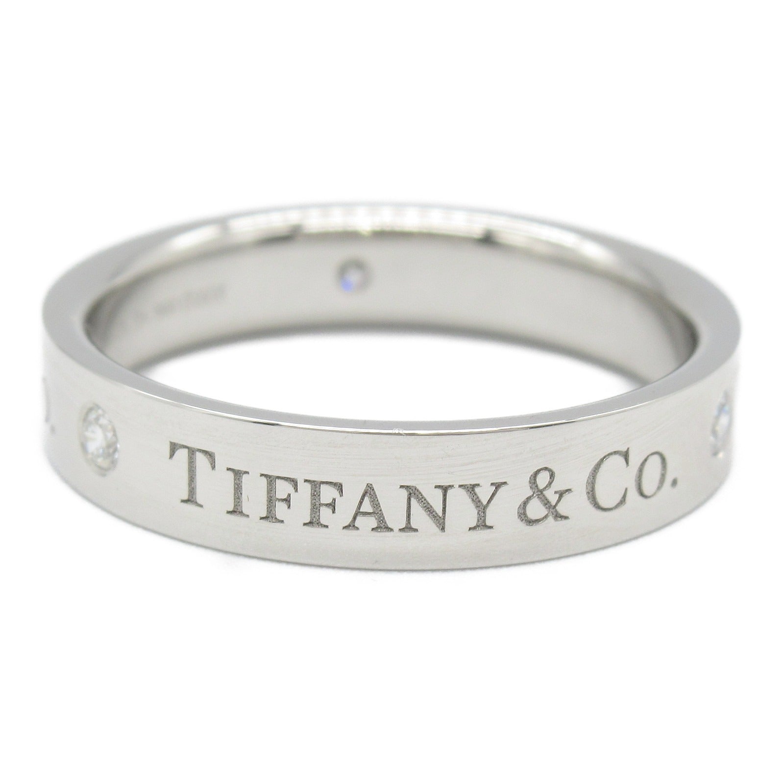 Tiffany & Co Platinum Diamond Band Ring