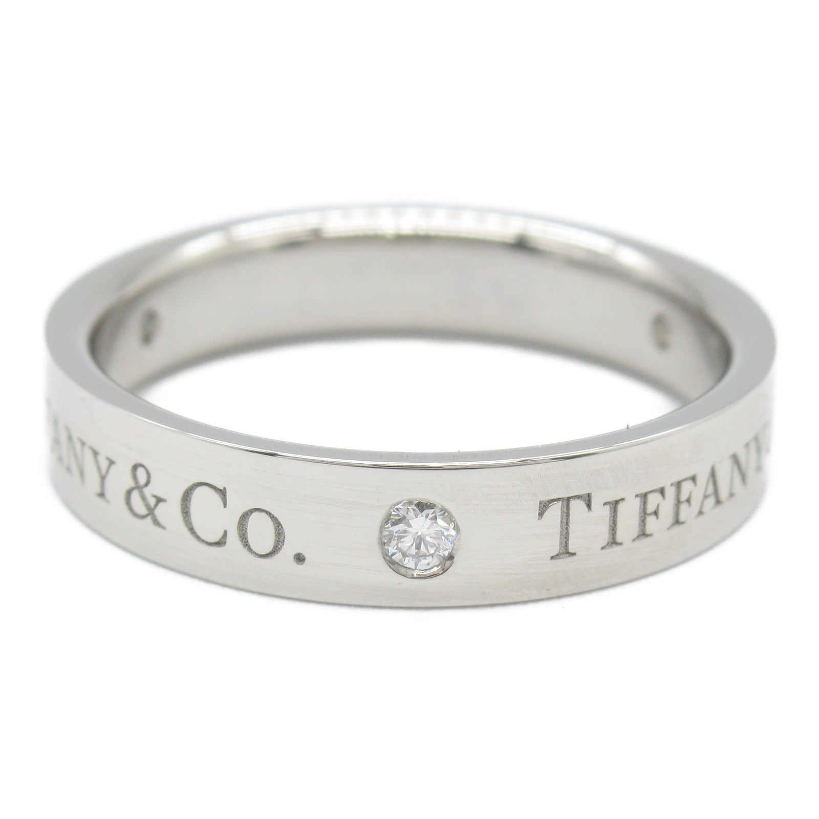 Tiffany & Co Platinum Diamond Band Ring