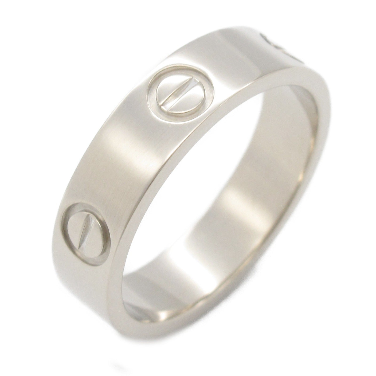 Cartier Love Ring K18WG White Gold