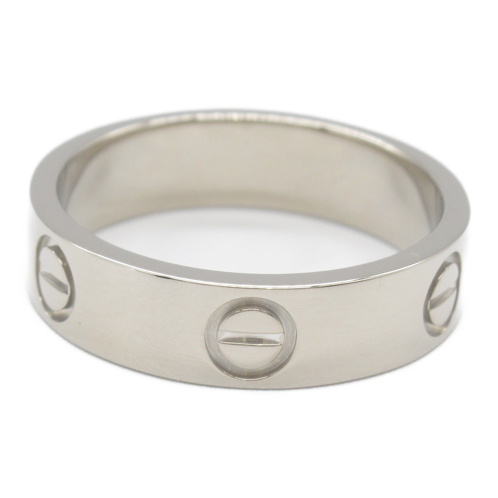 Cartier Love Ring K18WG White Gold