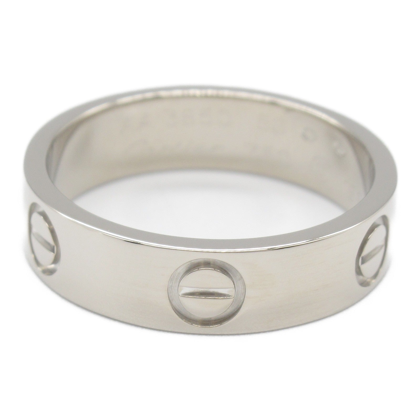 Cartier Love Ring K18WG White Gold