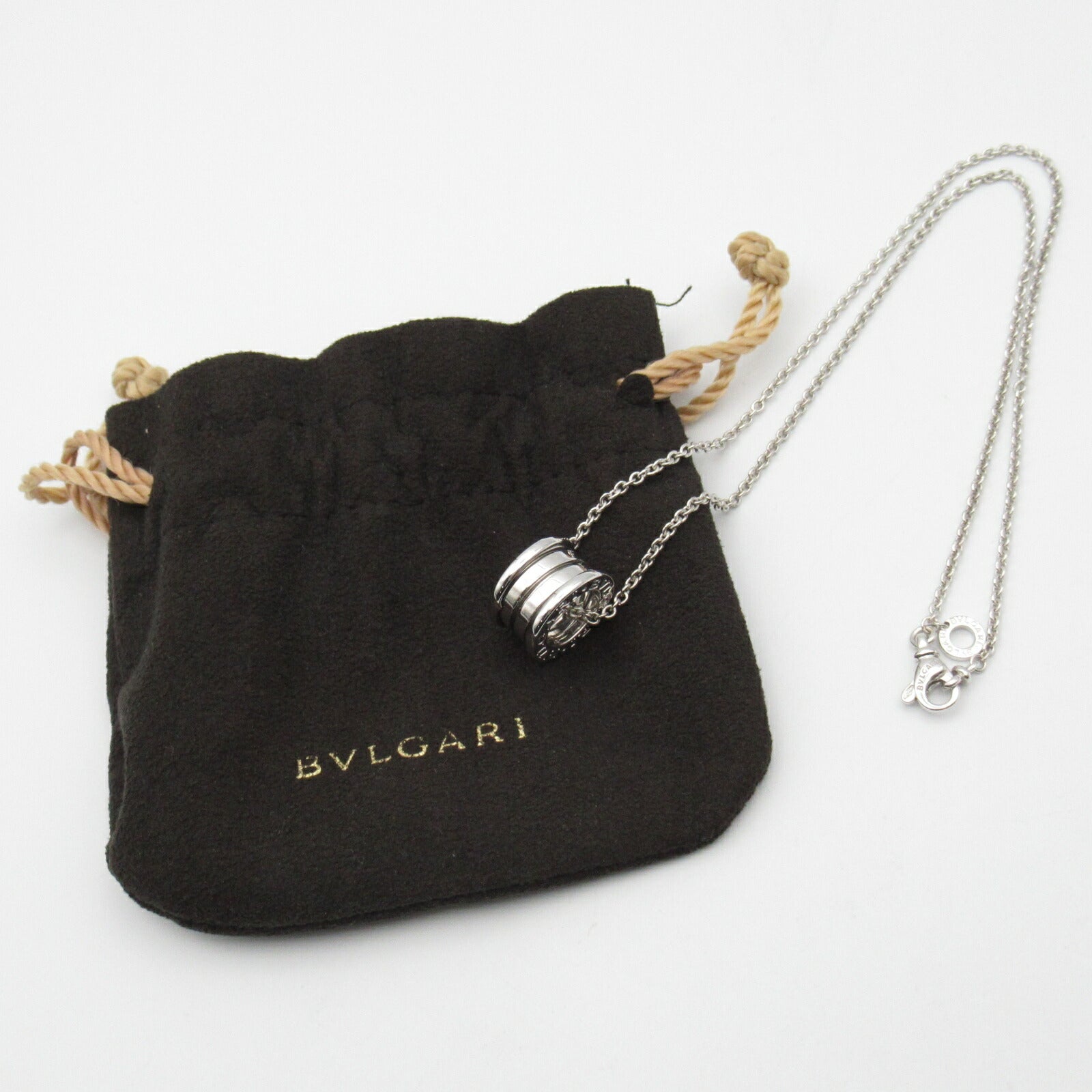 Bvlgari B-zero1 Necklace K18WG White Gold