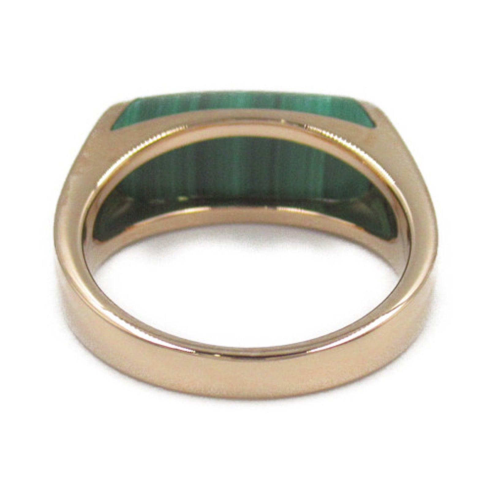 Bvlgari Malachite K18PG Pink Gold Ring