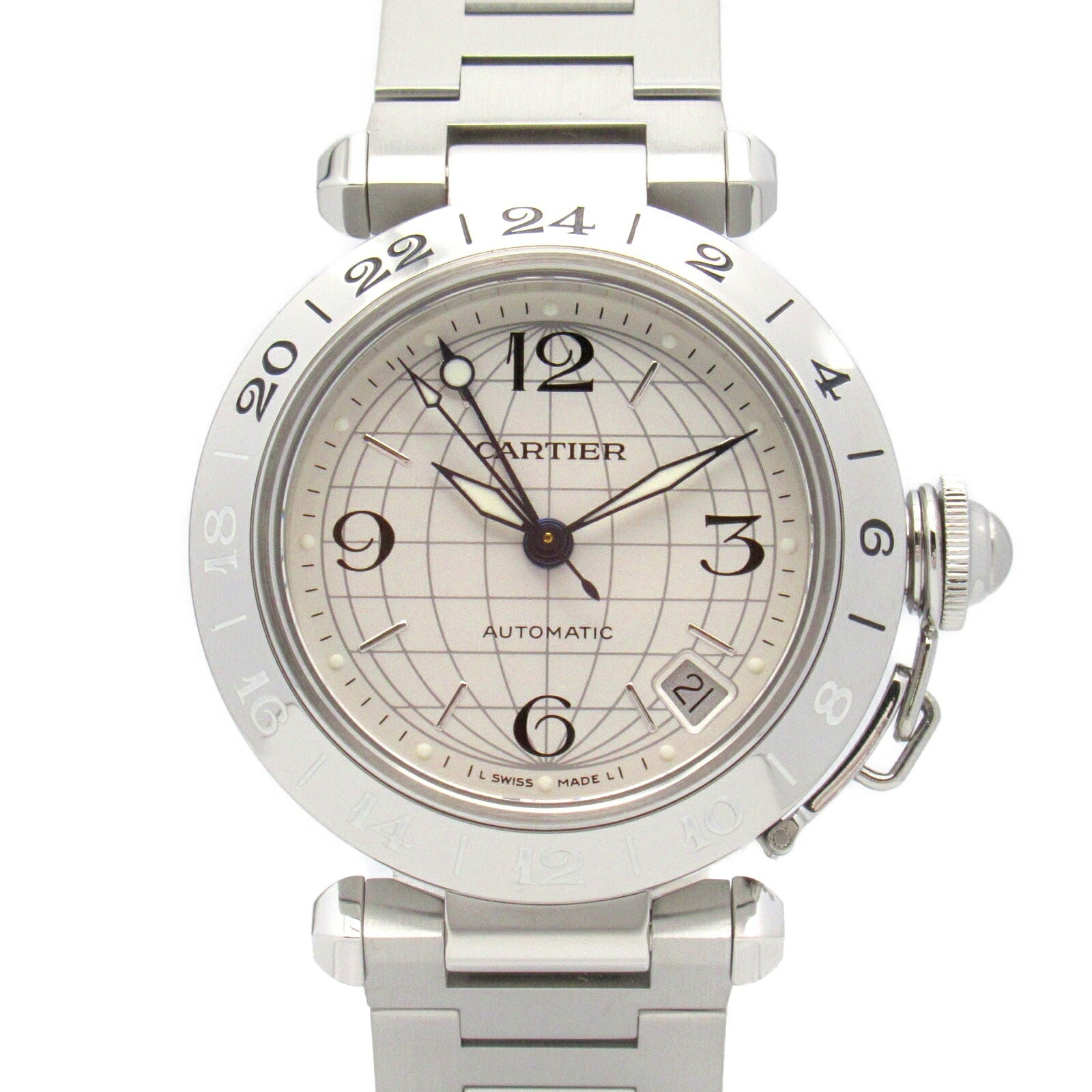 Cartier Pasha C Meridian Watch W31078M7