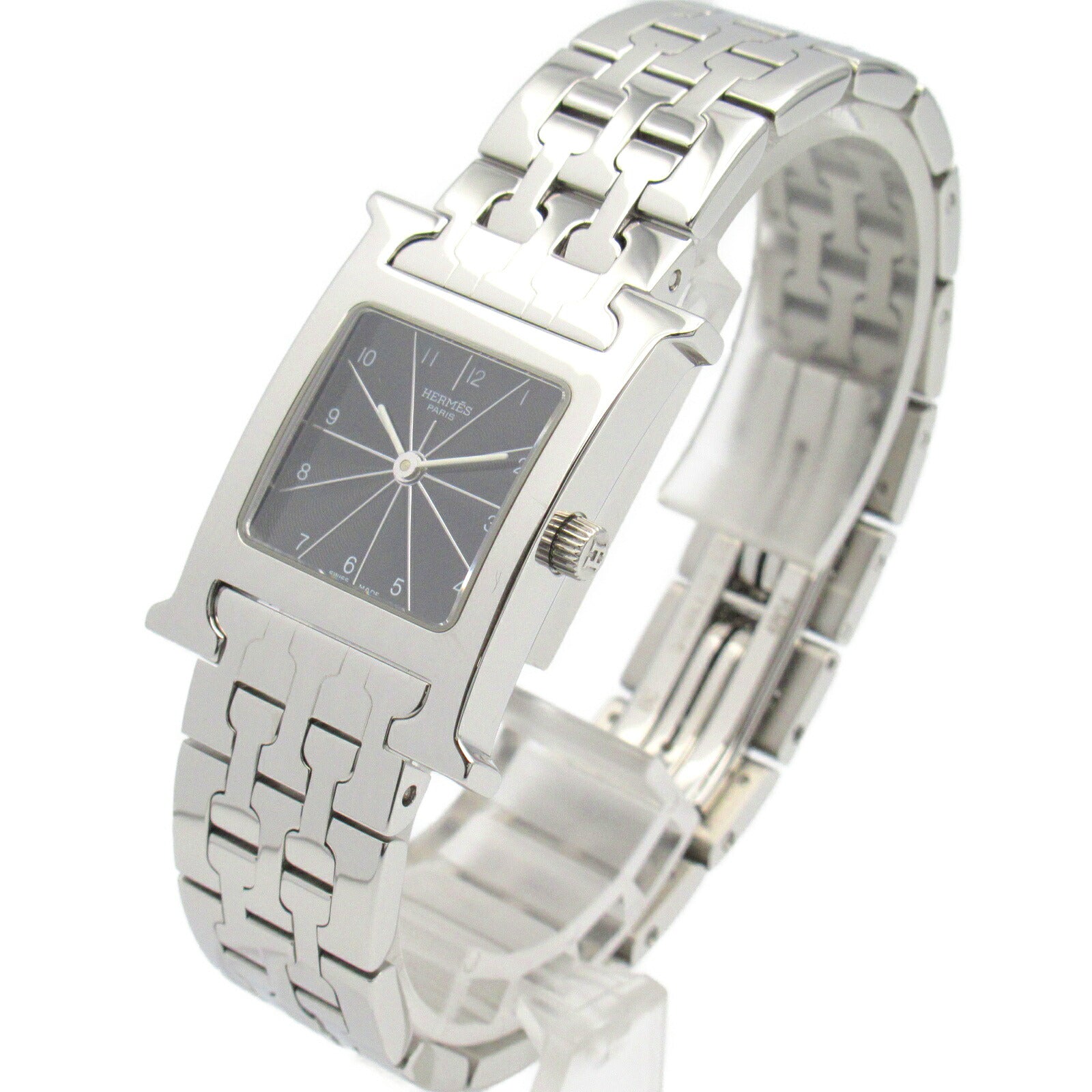 Hermes H Watch Stainless Steel Quartz Watch