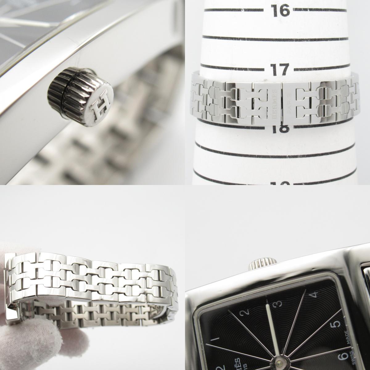 Hermes H Watch Stainless Steel Quartz Watch