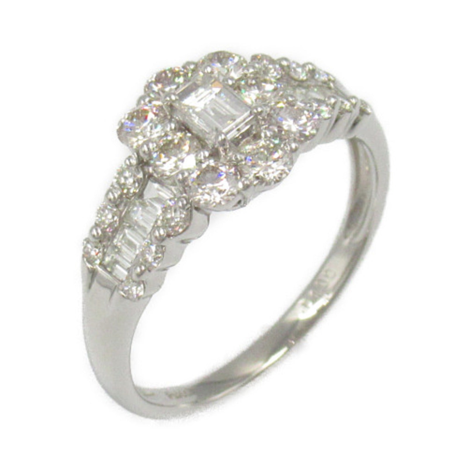 Platinum Diamond Ring Jewelry