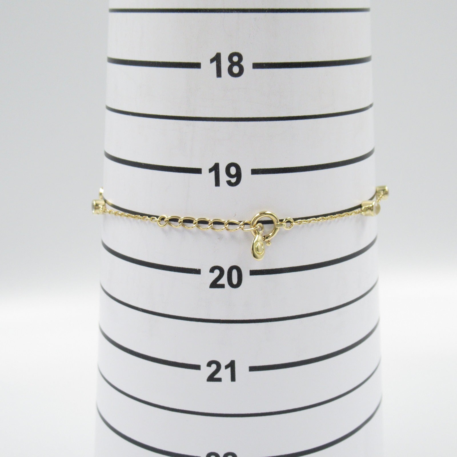 K18 Yellow Gold Multi-Color Bracelet