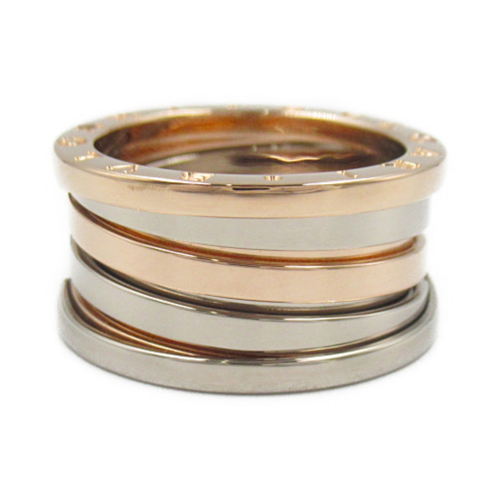 Bvlgari B-zero1 Ring K18PG K18WG Gold Silver