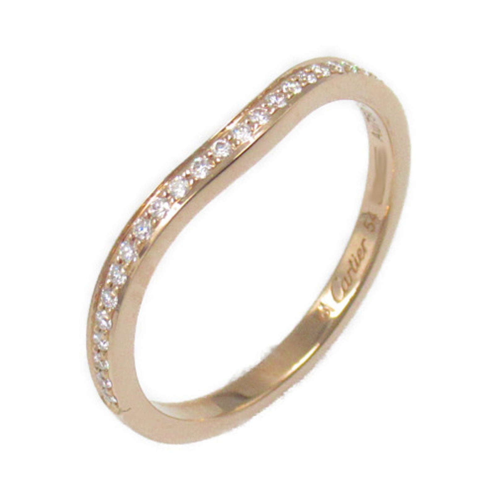 Cartier Ballerina Diamond Ring K18PG Pink Gold