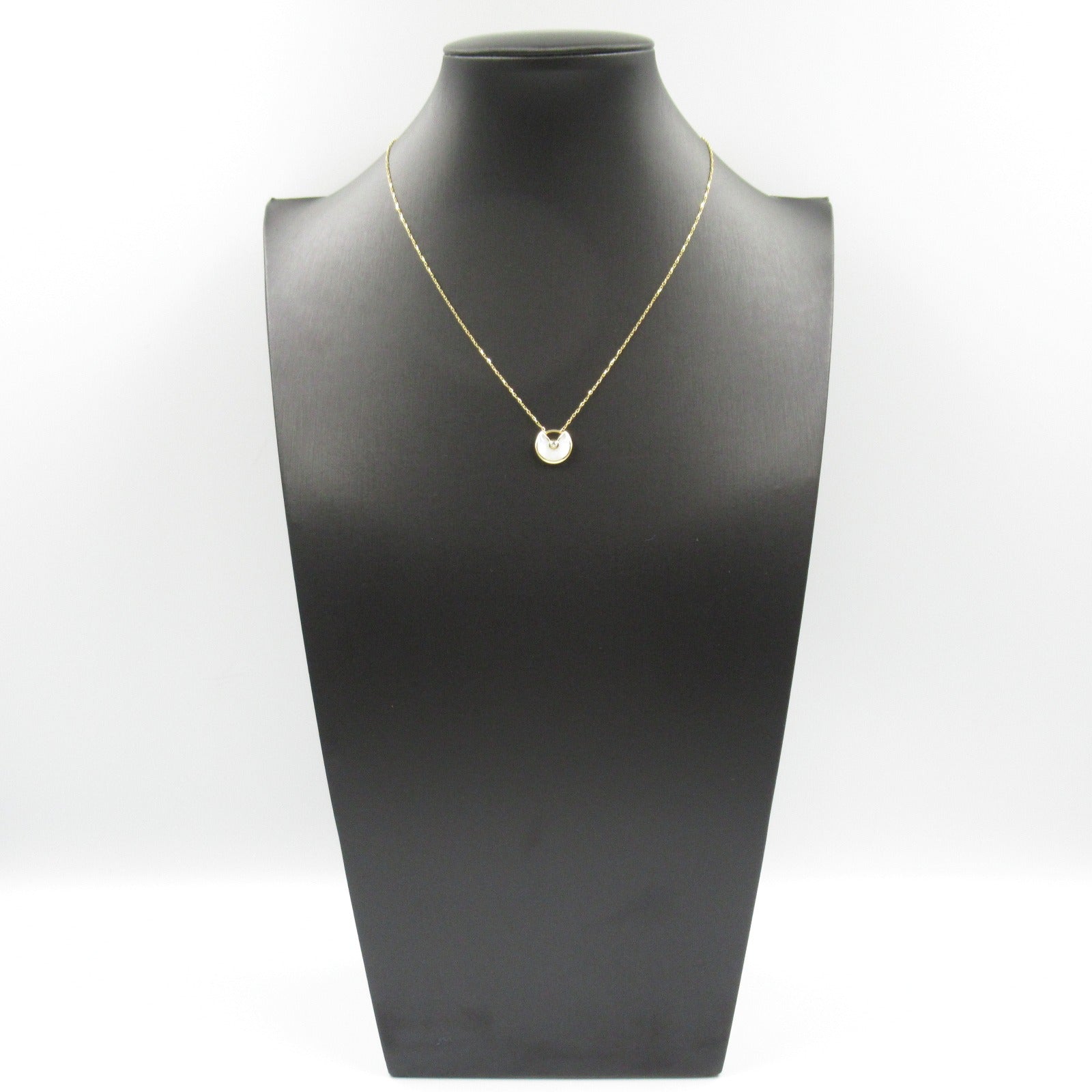 Cartier Amulette XS Necklace K18 YG Diamond MOP