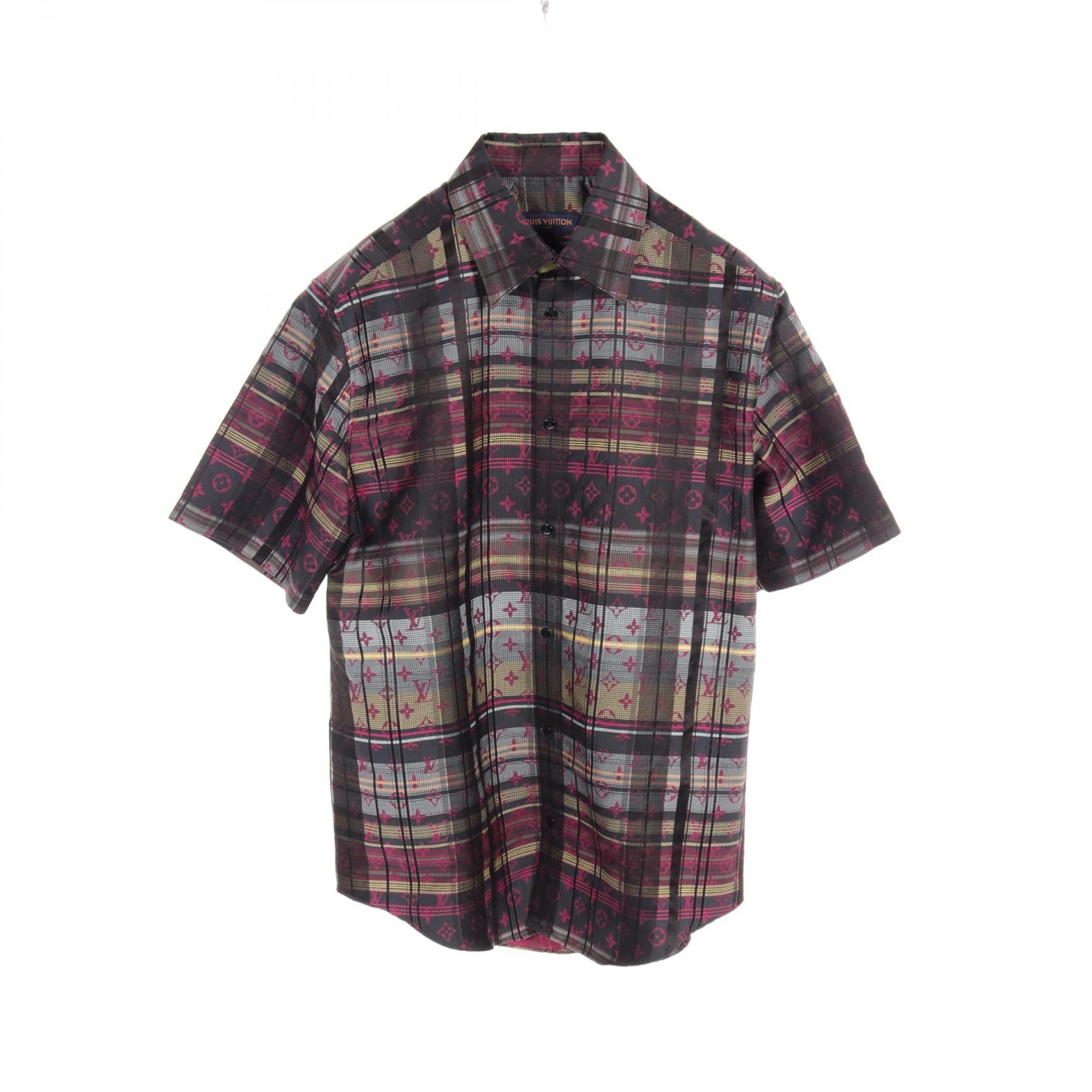 Louis Vuitton Gradient Monogram Madras Check Shirt