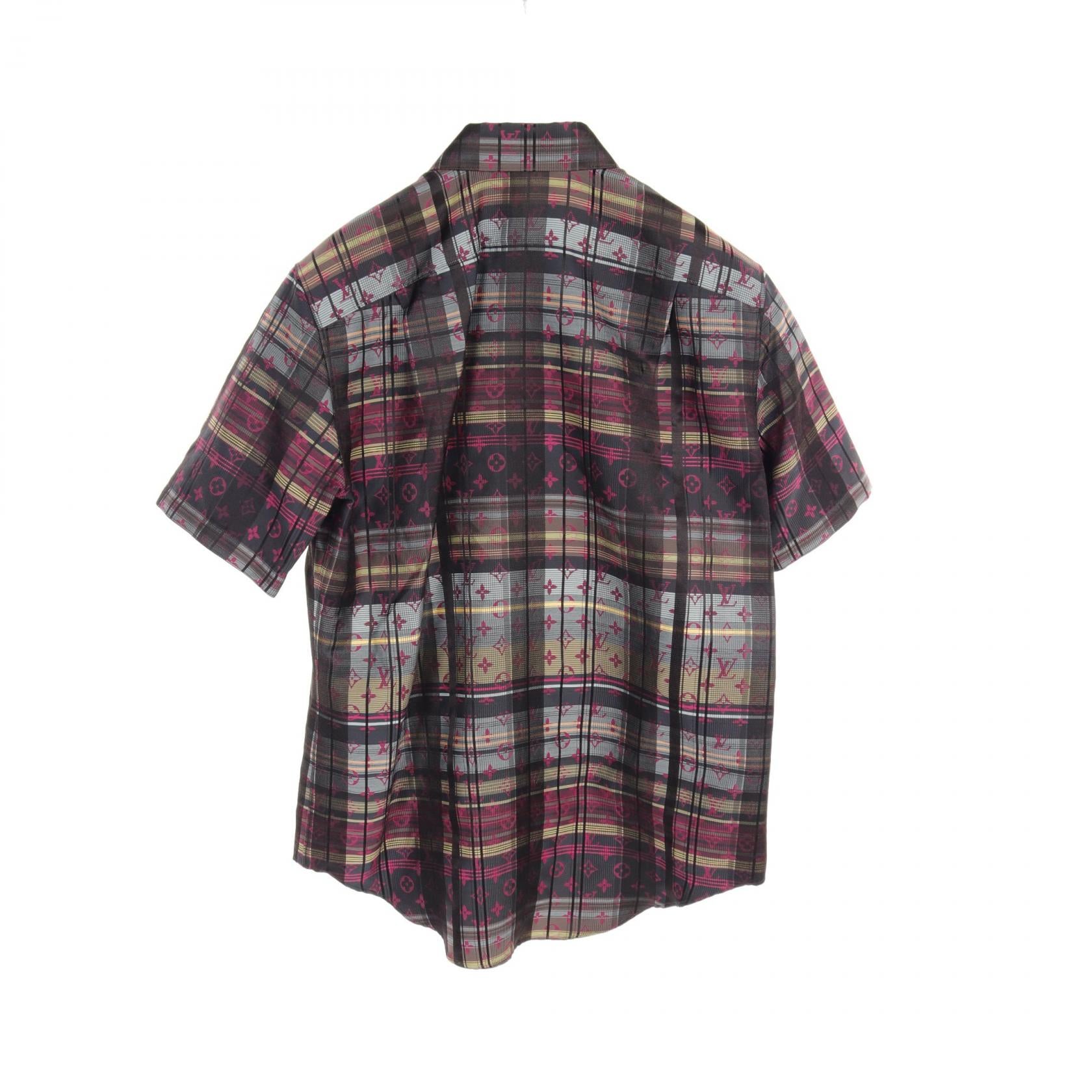 Louis Vuitton Gradient Monogram Madras Check Shirt