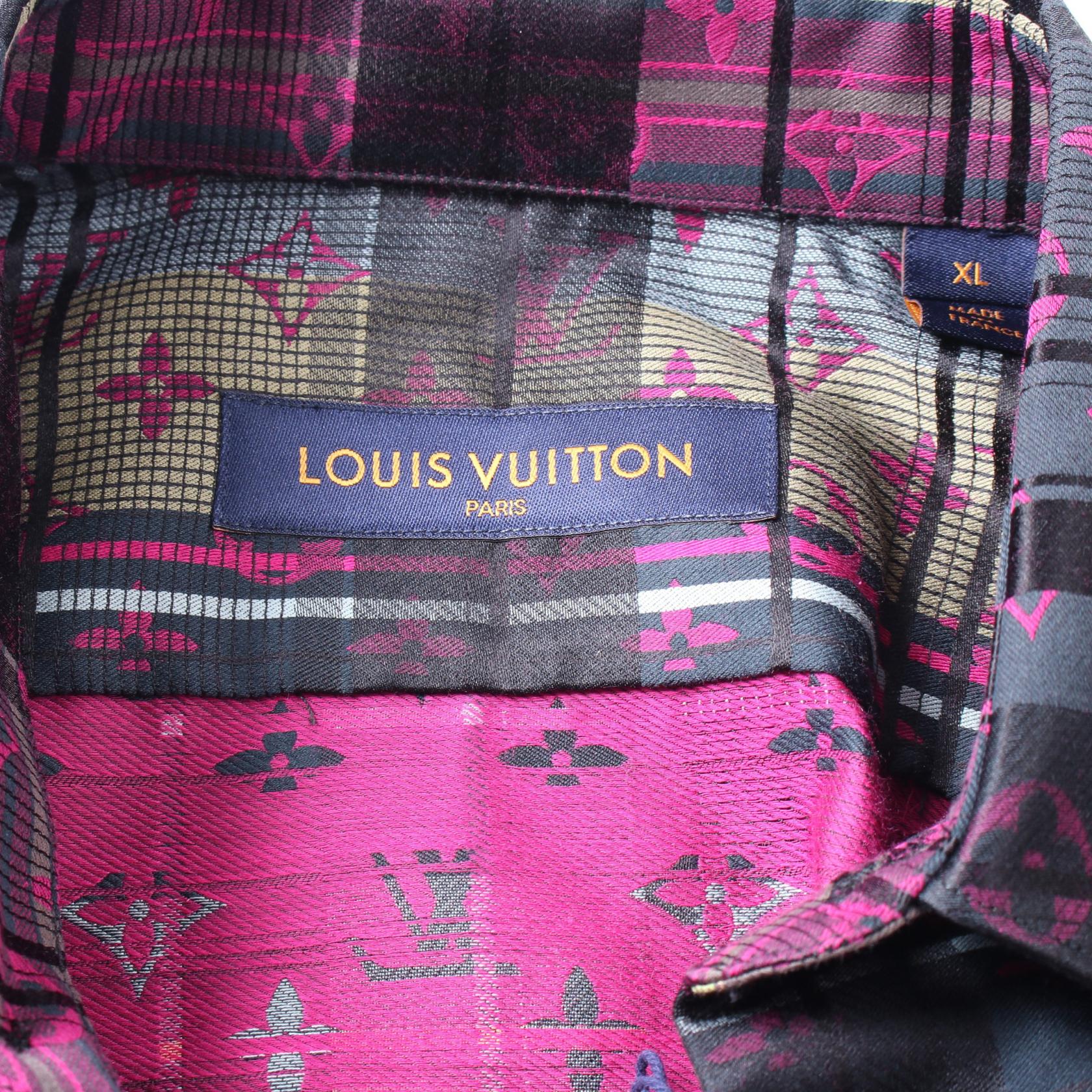 Louis Vuitton Gradient Monogram Madras Check Shirt