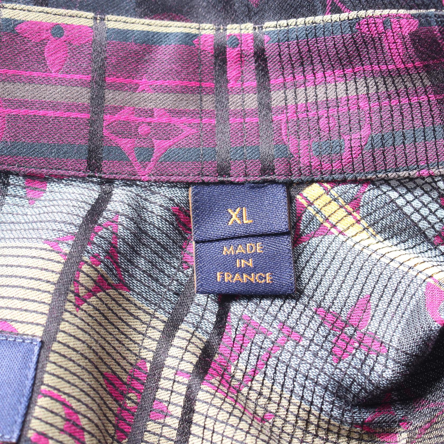 Louis Vuitton Gradient Monogram Madras Check Shirt