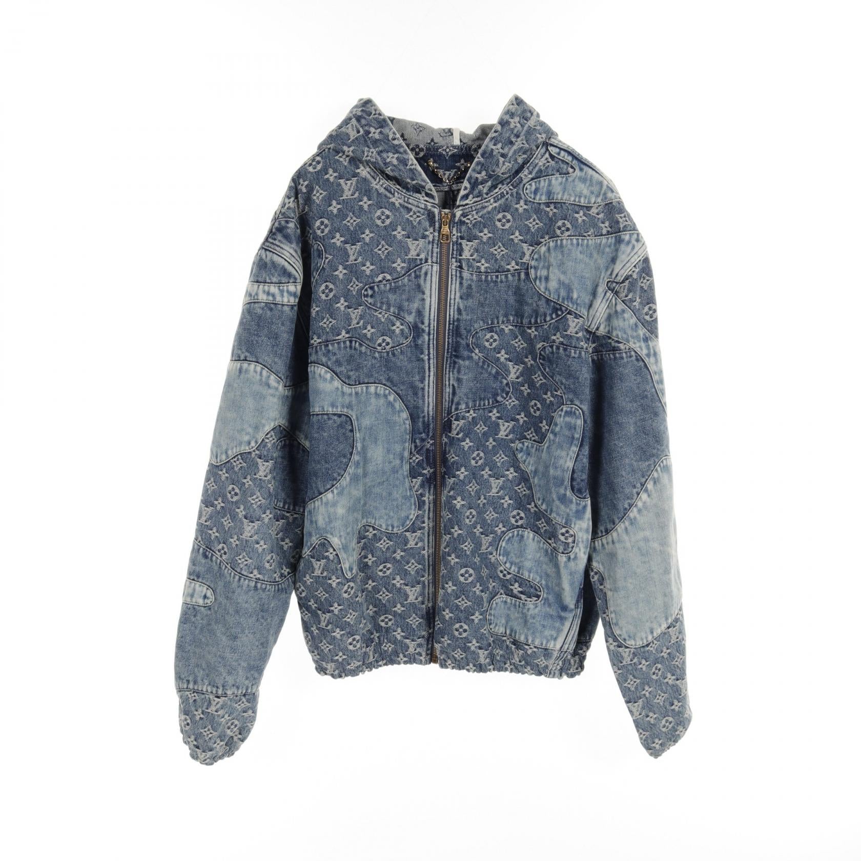 Louis Vuitton Monogram Patchwork Denim Jacket