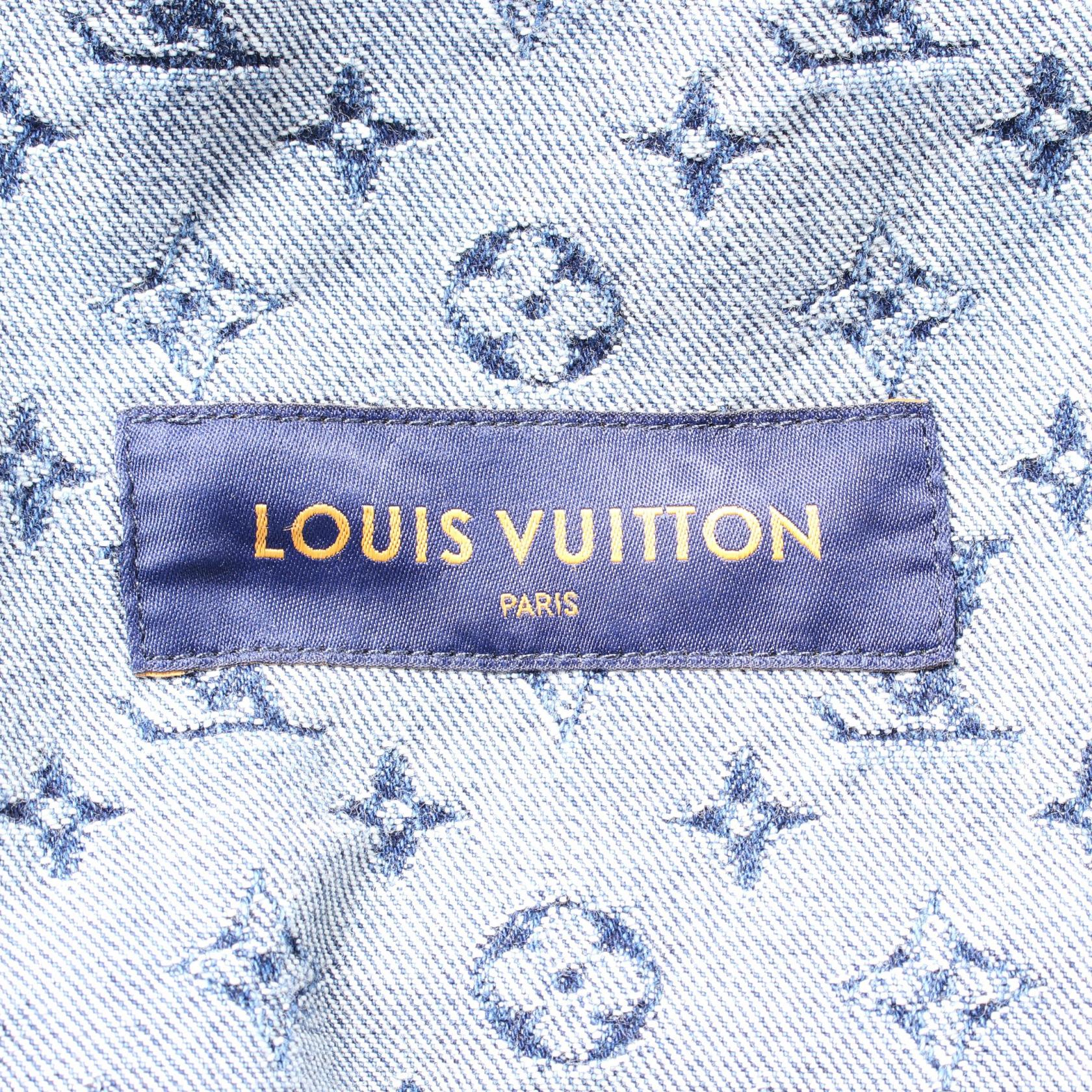 Louis Vuitton Monogram Patchwork Denim Jacket