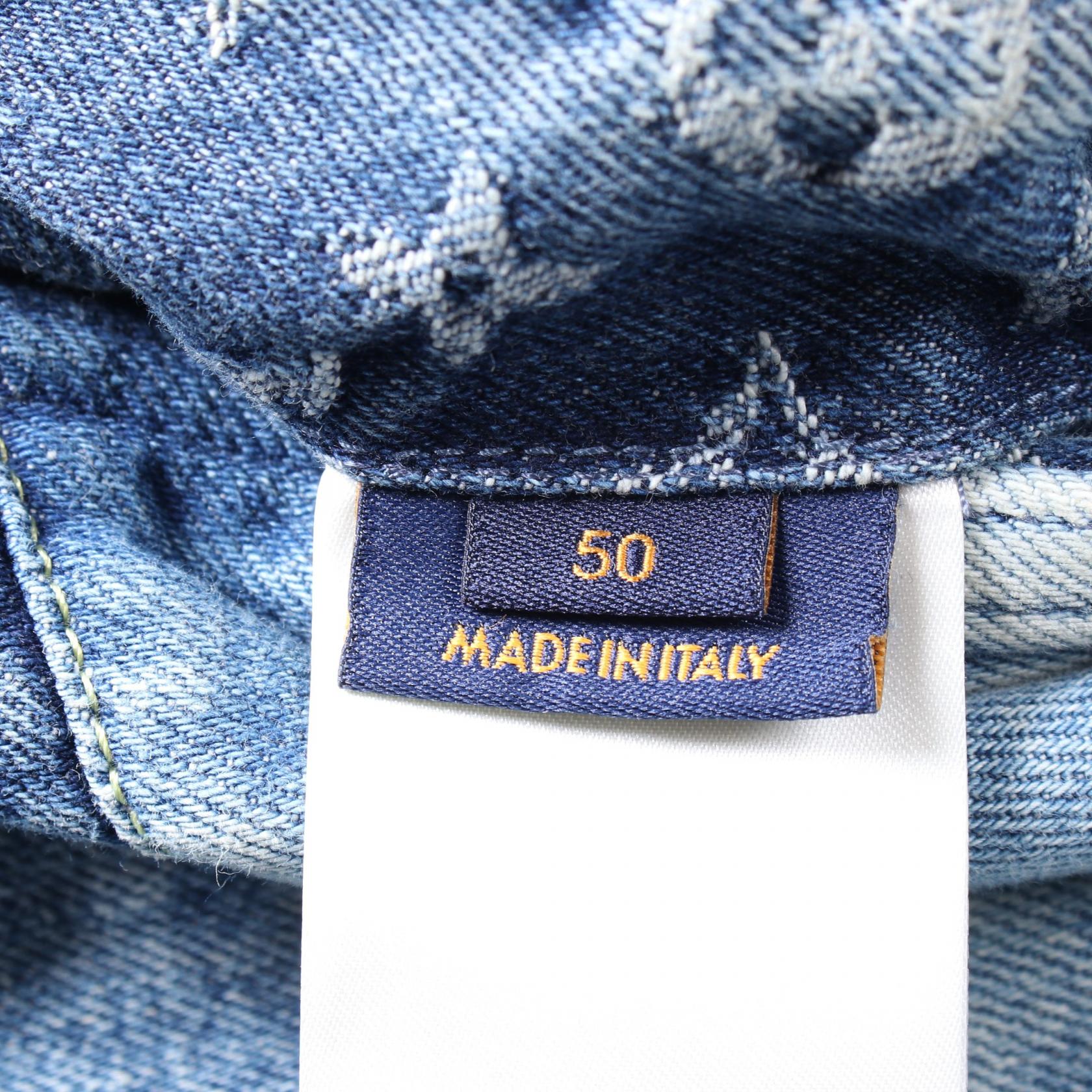 Louis Vuitton Monogram Patchwork Denim Jacket