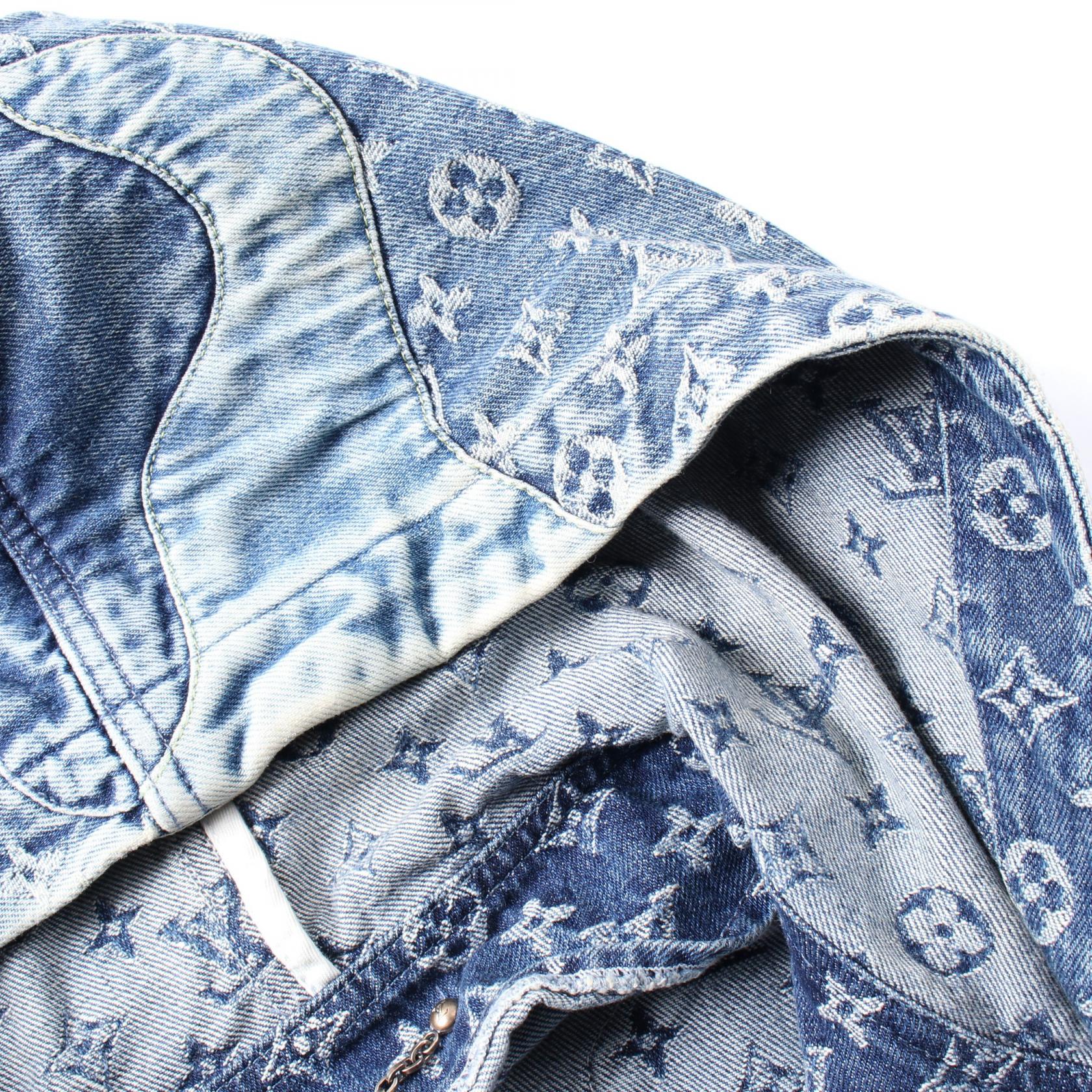 Louis Vuitton Monogram Patchwork Denim Jacket