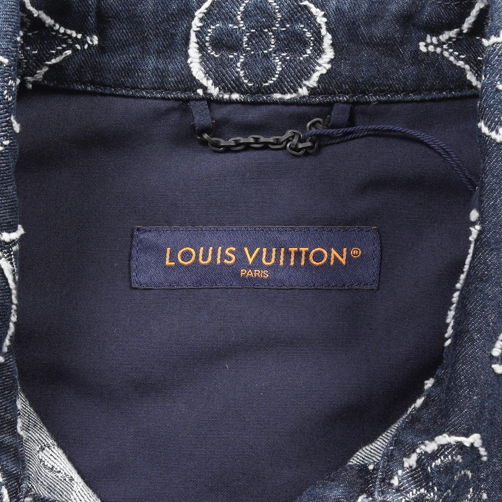 Louis Vuitton Monogram Cotton Short Sleeve Shirt