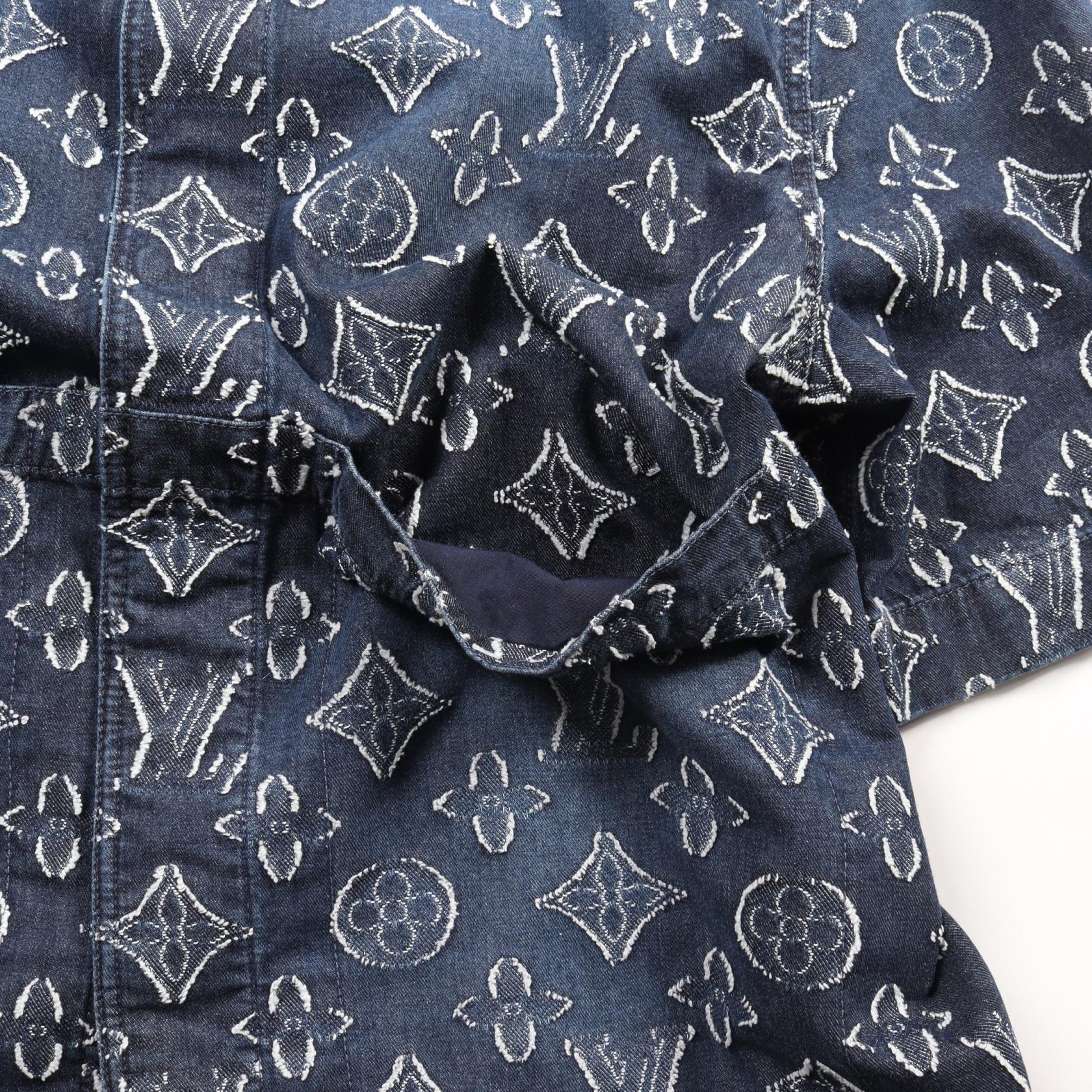 Louis Vuitton Monogram Cotton Short Sleeve Shirt