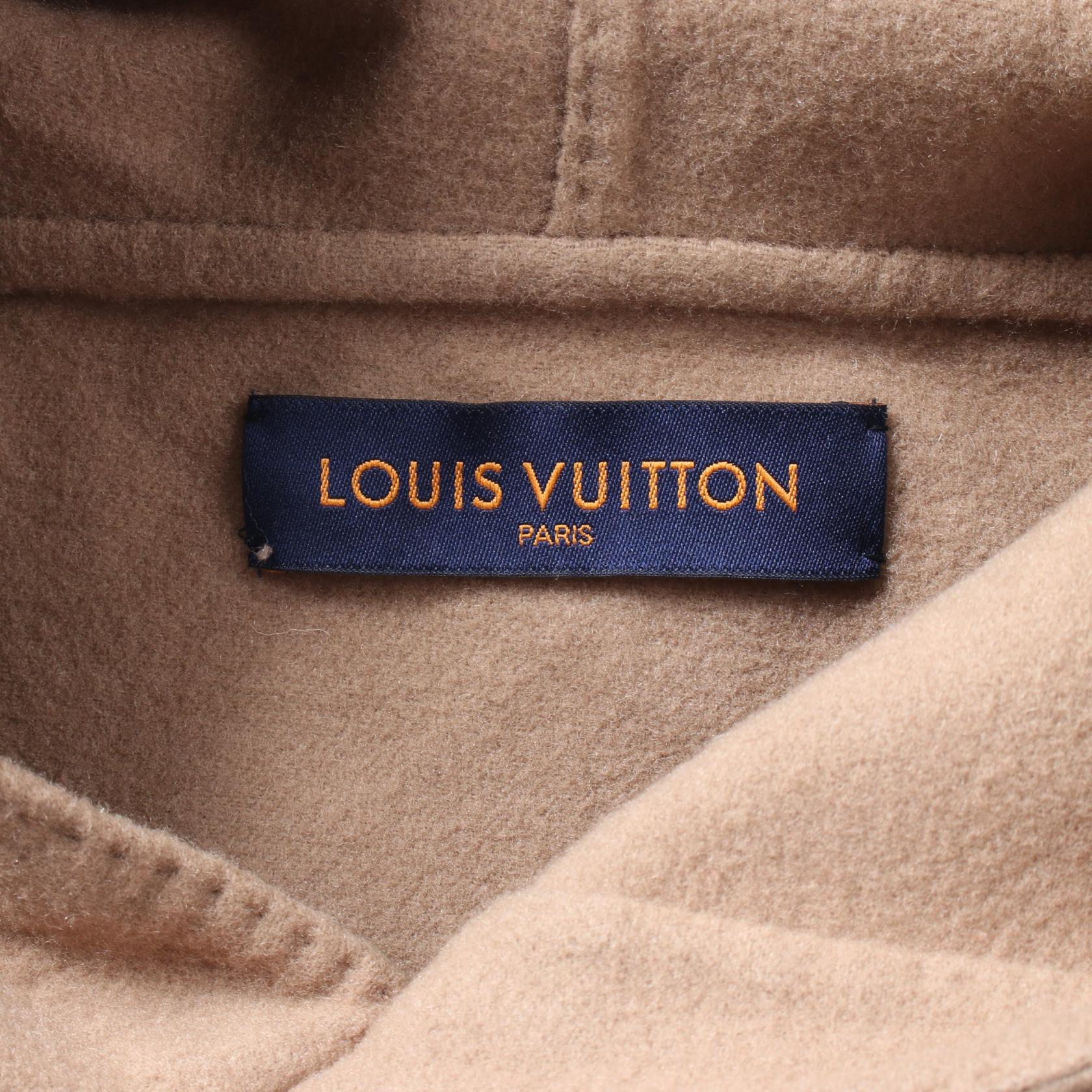 Louis Vuitton Wool Cashmere Double Face Hoodie