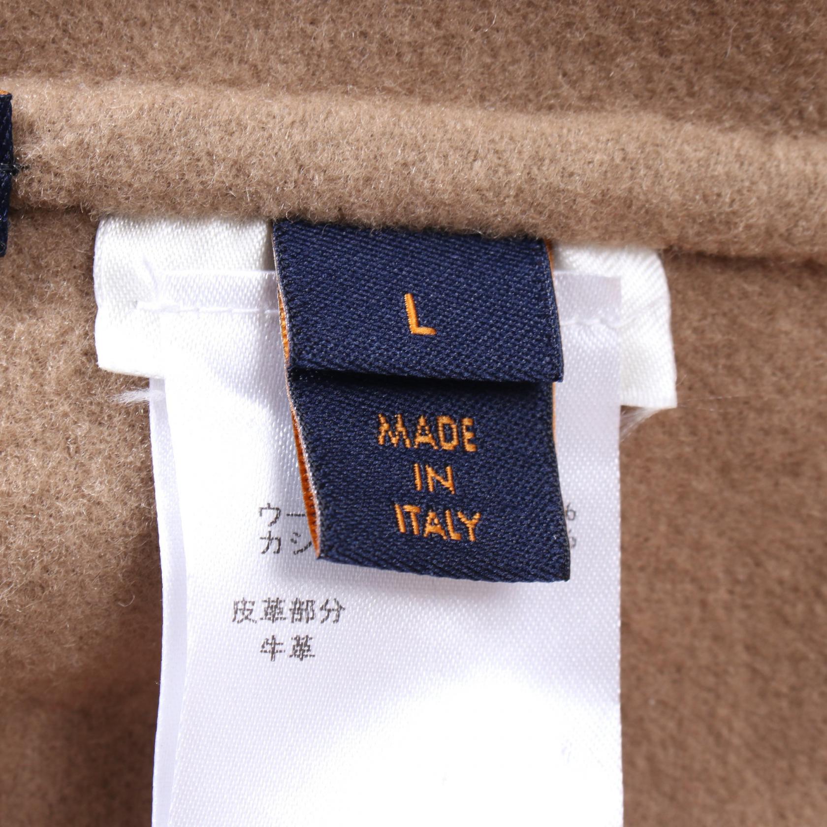 Louis Vuitton Wool Cashmere Double Face Hoodie