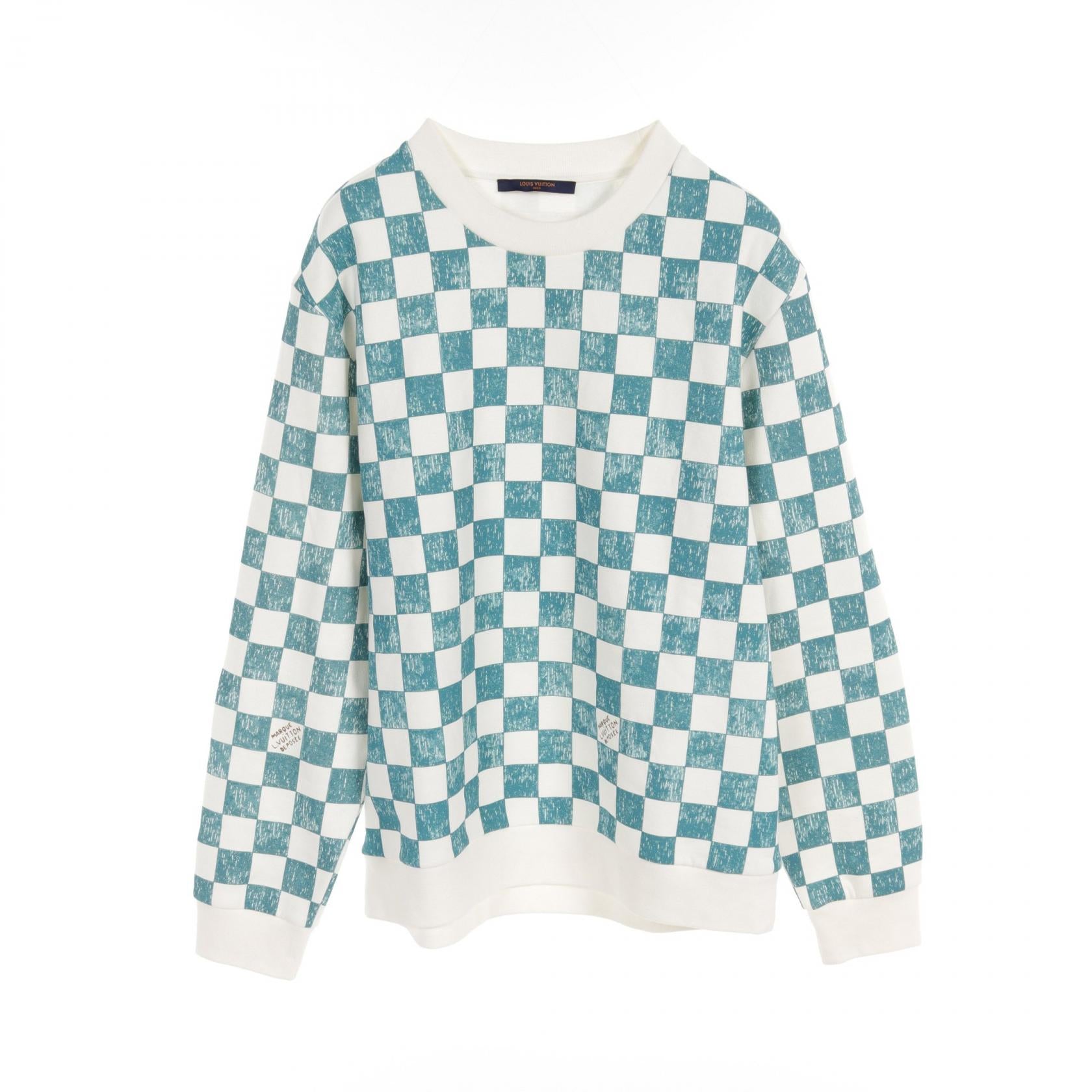 Louis Vuitton Damier Printed Cotton Sweatshirt RM2129